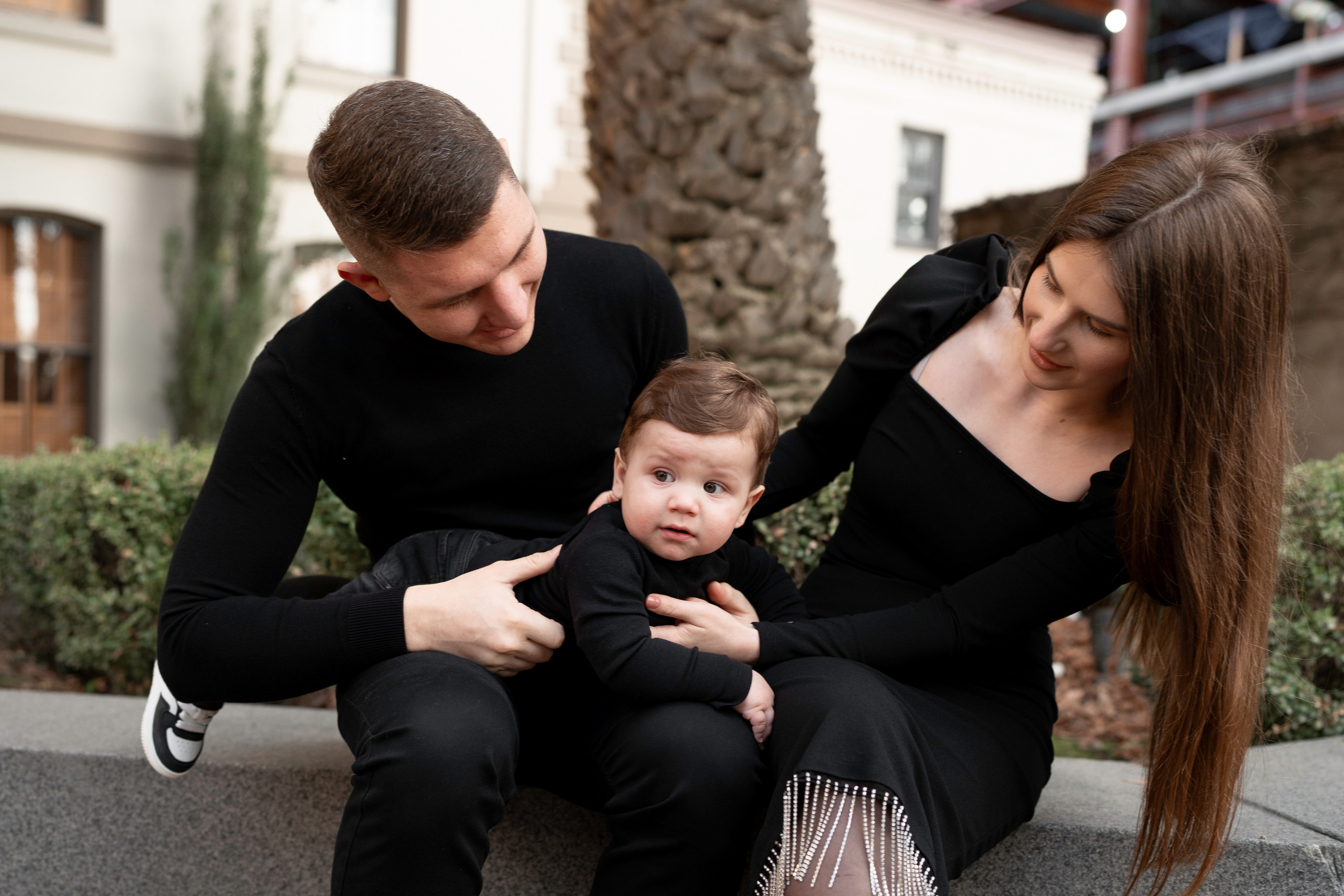 Artem, Nadia & Elisha. Family photographer in Sacramento | Sofia Pavenko