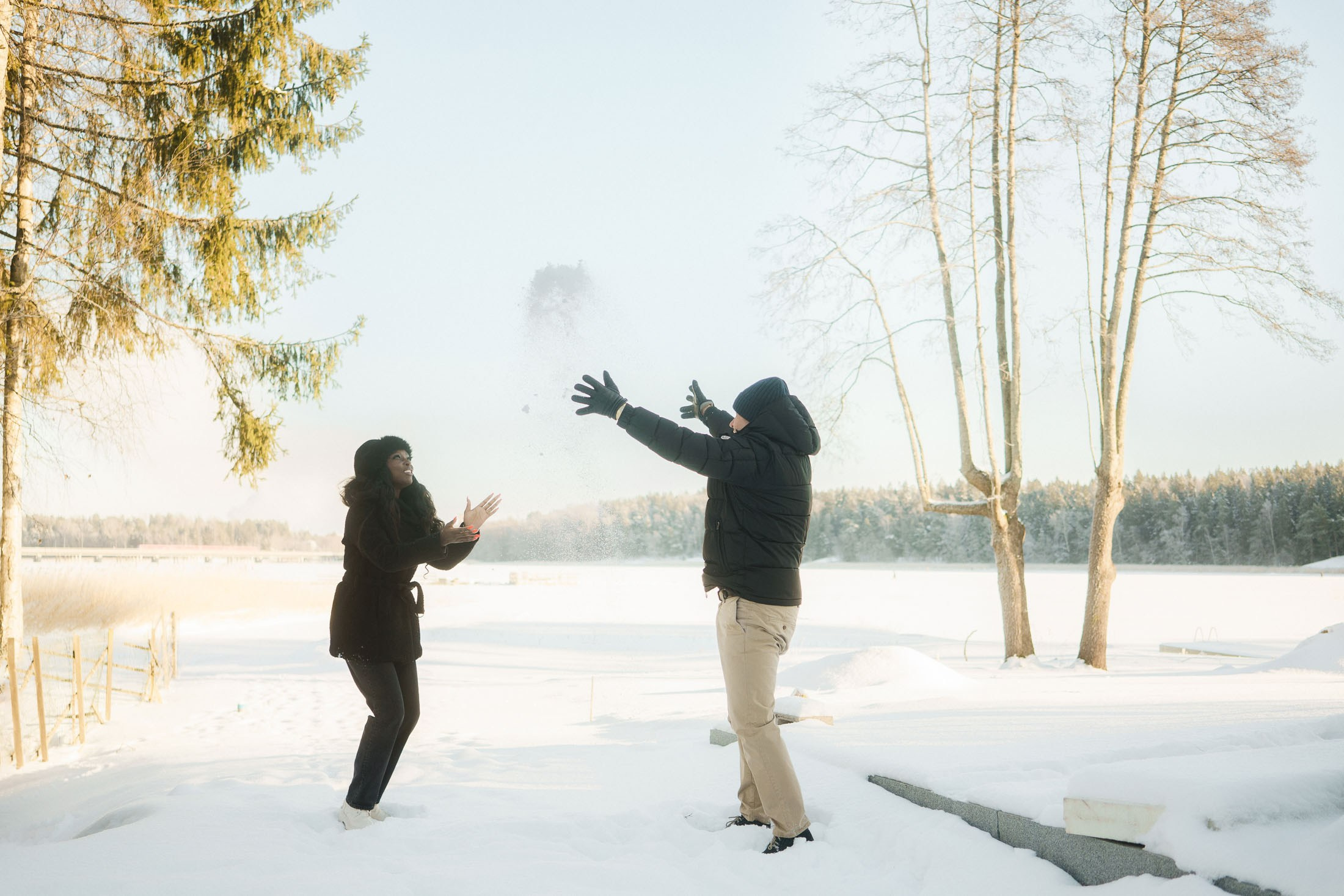 L&M, Kodin lämpöä ja talven taikaa, parikuvaus