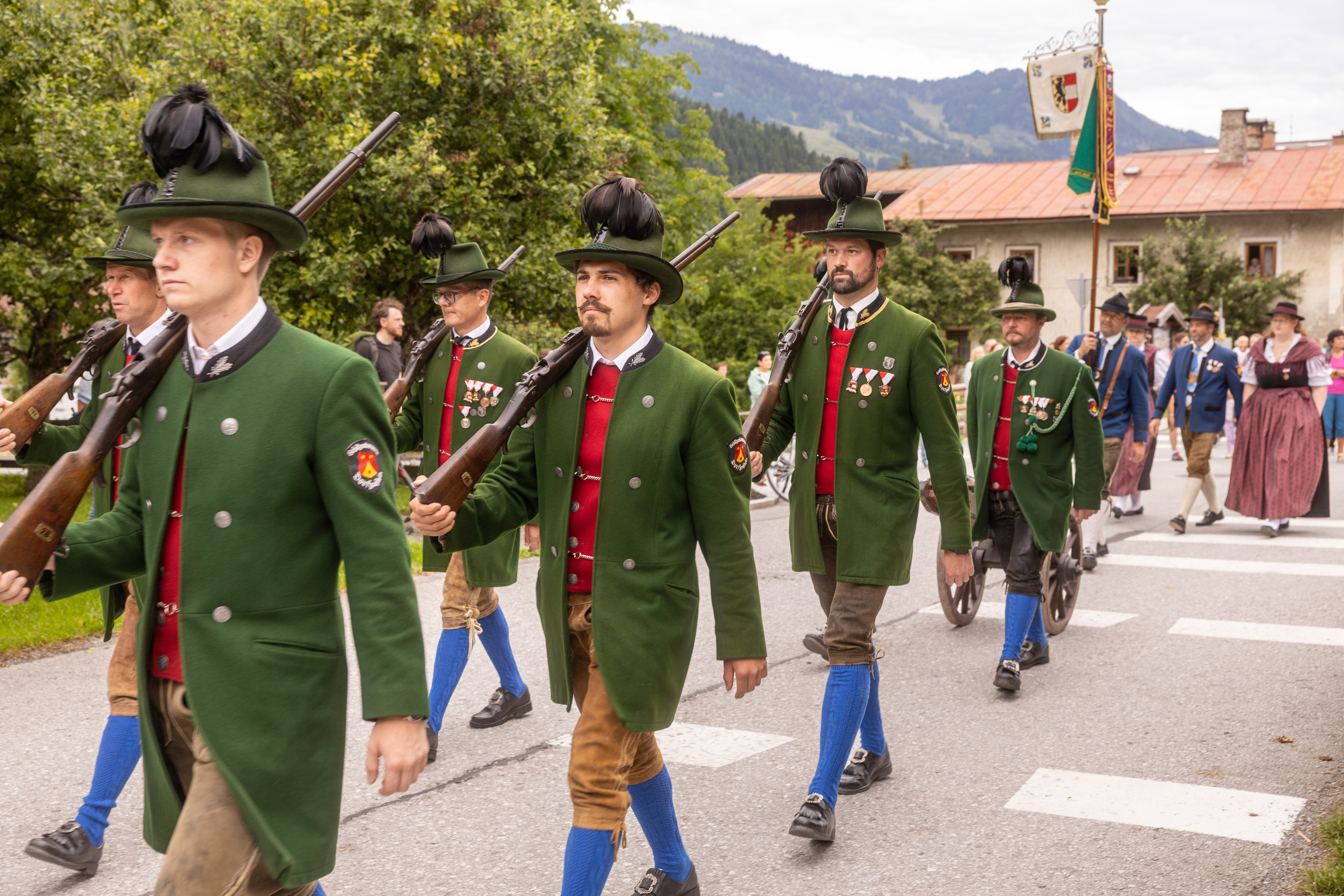 SCHÜTZENKOMPANIE, Dorfgastein, 12.07.2025. Guzel Kolobova| Fotografin| Salzburg