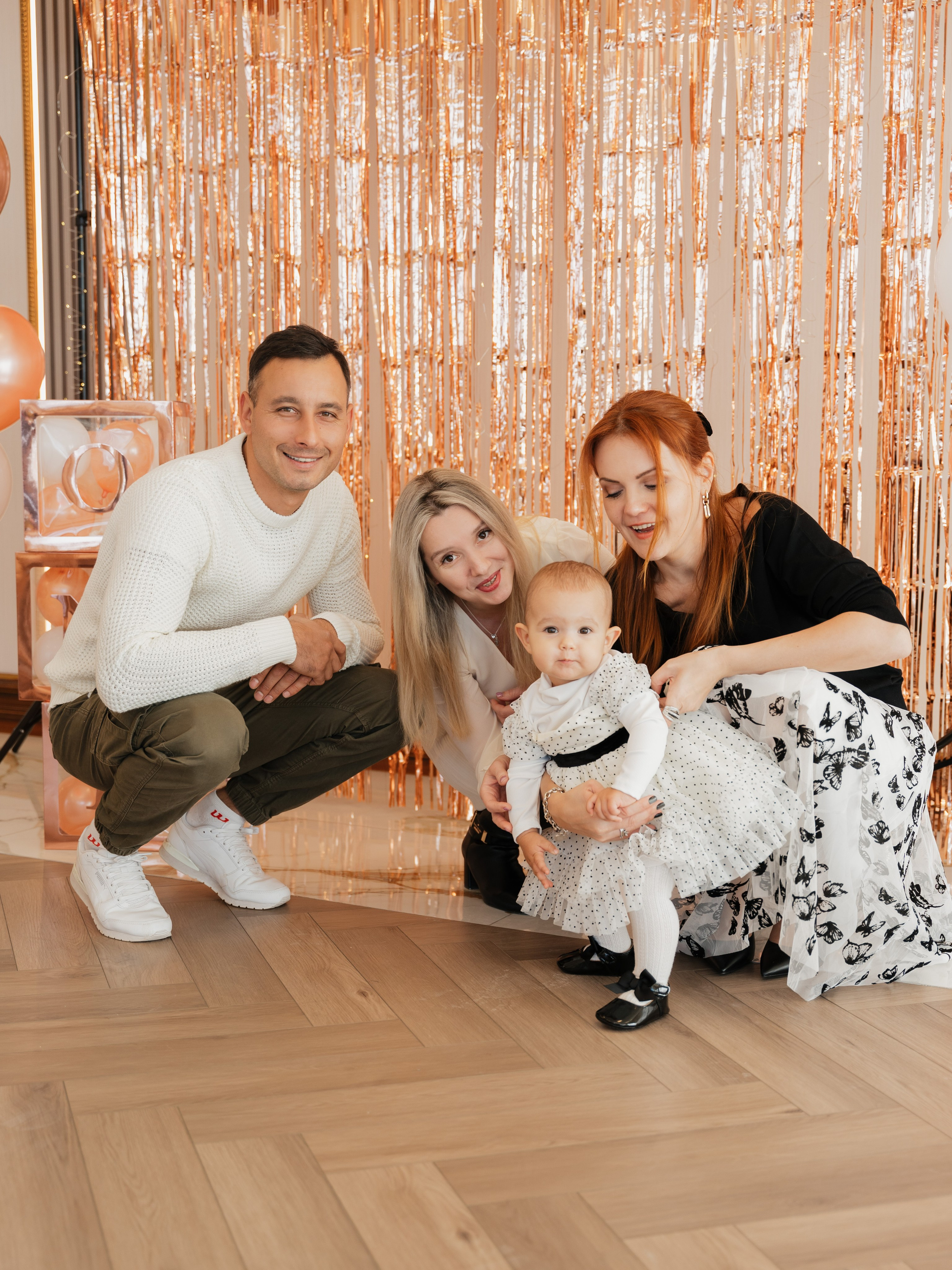 First birthday photoshoot Emily