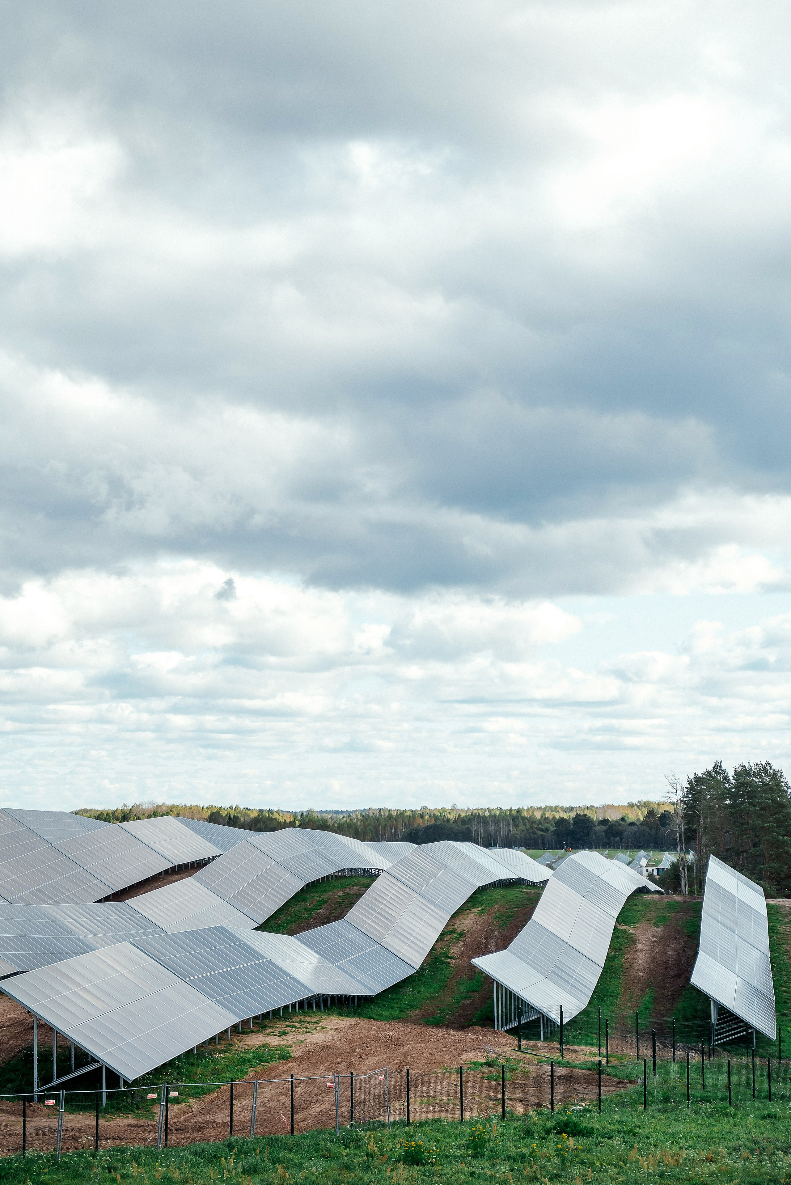 Парк солнечных панелей. Ваш фотограф в Латгалии — Александра Юхневича!