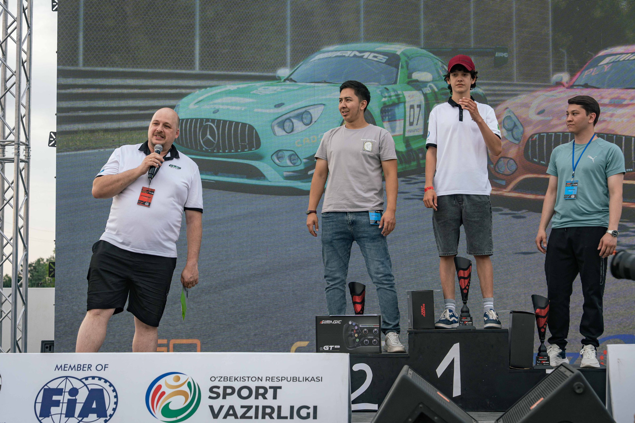 1й этап Чемпионата Узбекистана по цифровому автоспорту NAFKU eSports GT3 Championship