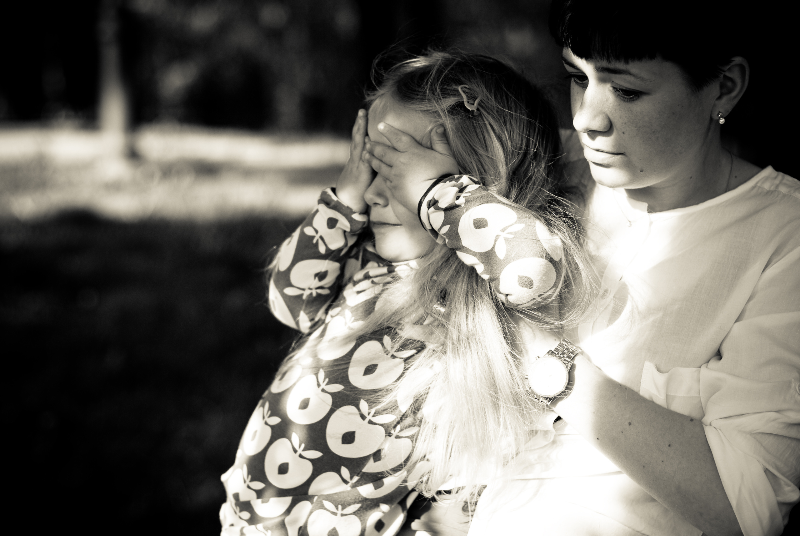 Jana, Katja and Tavrichesky. A year later. Victoria Dini. Art photography in London / Folkestone, UK