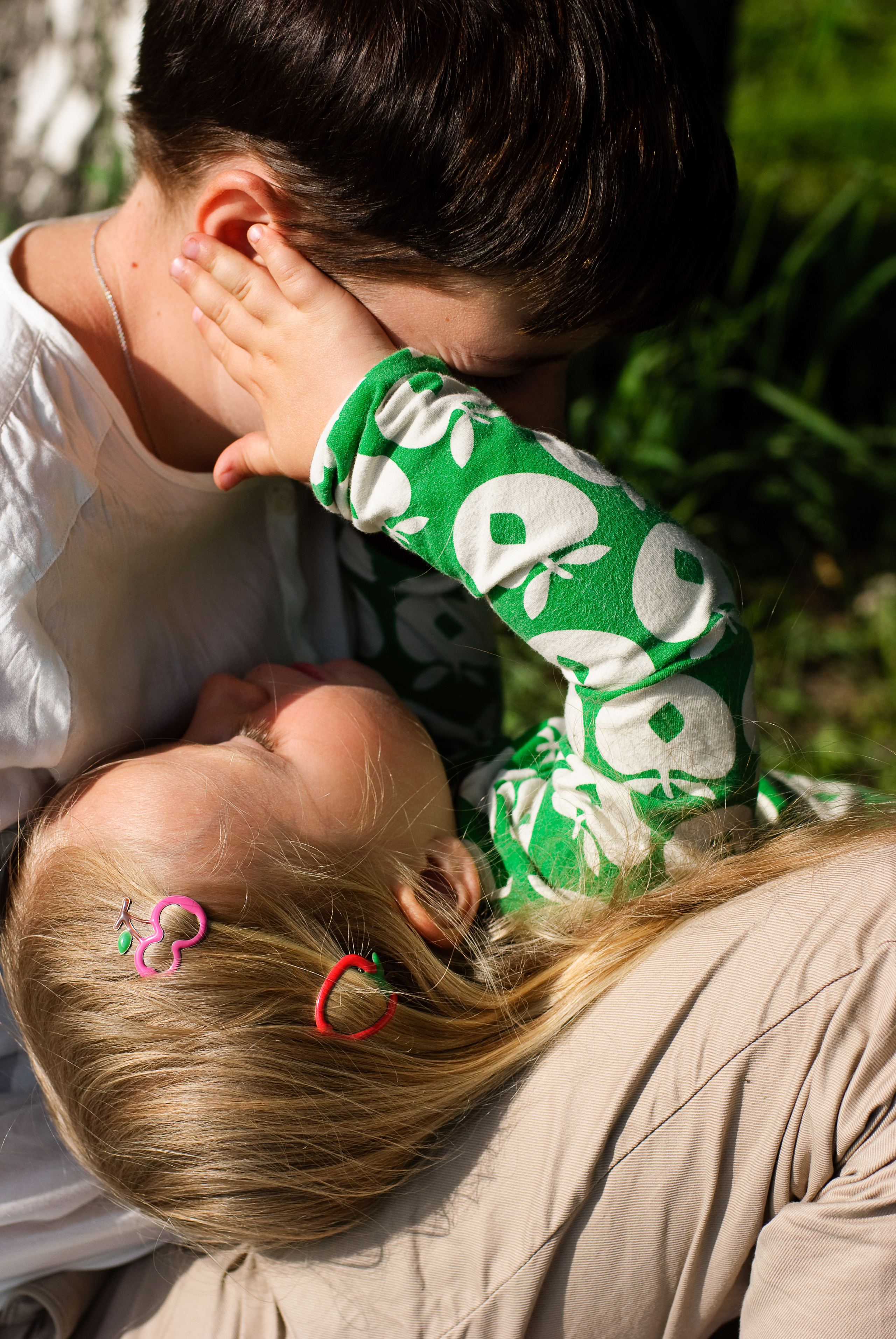 Jana, Katja and Tavrichesky. A year later. Victoria Dini. Art photography in London / Folkestone, UK