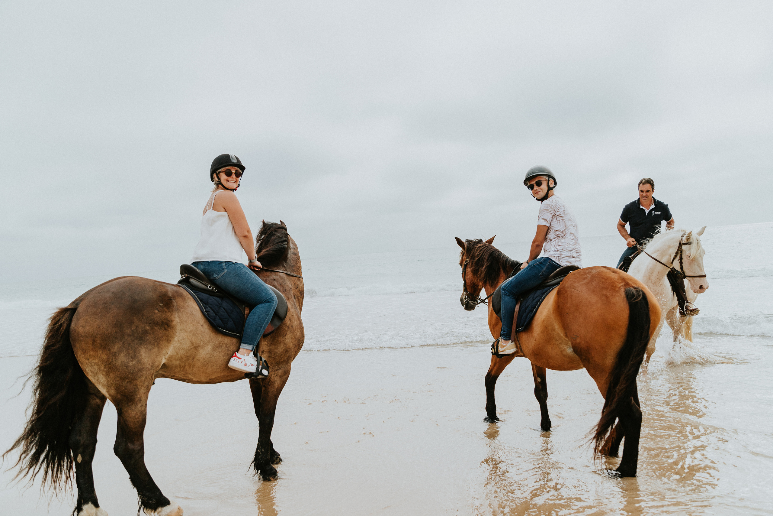 Eco Salgados Agroturismo — Méline & Joel. Passeios a Cavalo na Praia Peniche | Eco Salgados Agroturismo