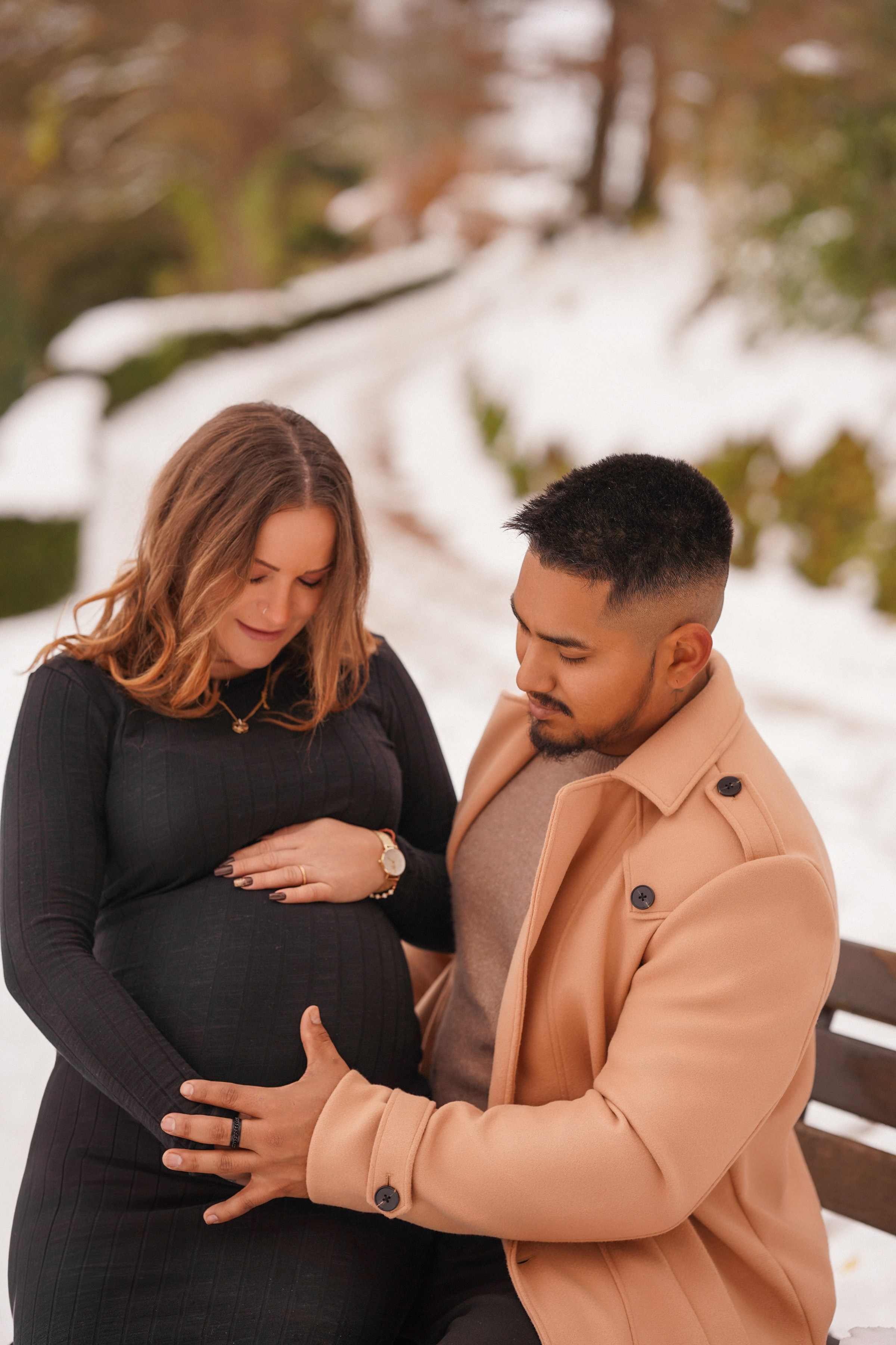 Babybauch. Fotografin Iryna Meisinger