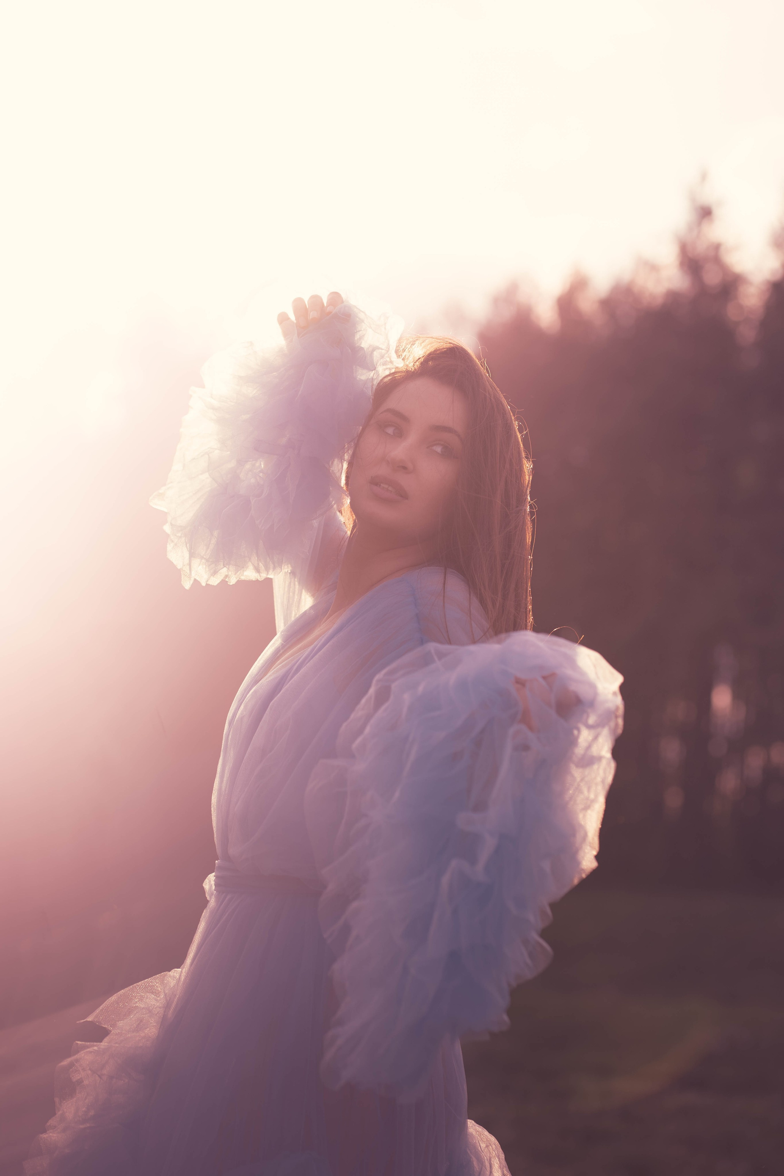 Saulėlydis su Dominika. Fotografija — Olga Bojarin