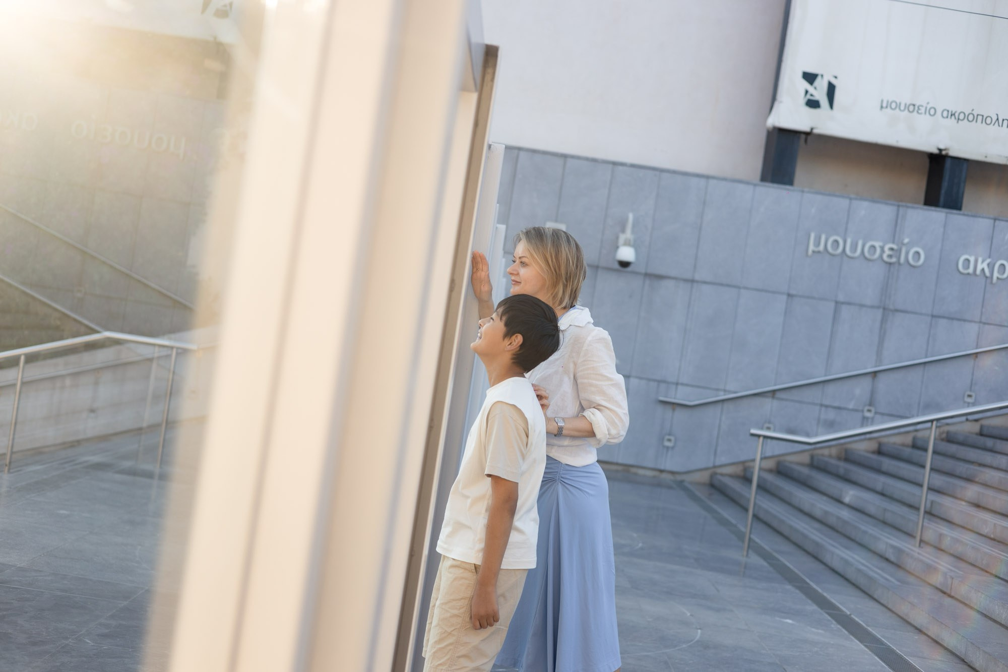 Mother&son walk around Acropolis. Photography Services in Athens | Maryna Dmytryk