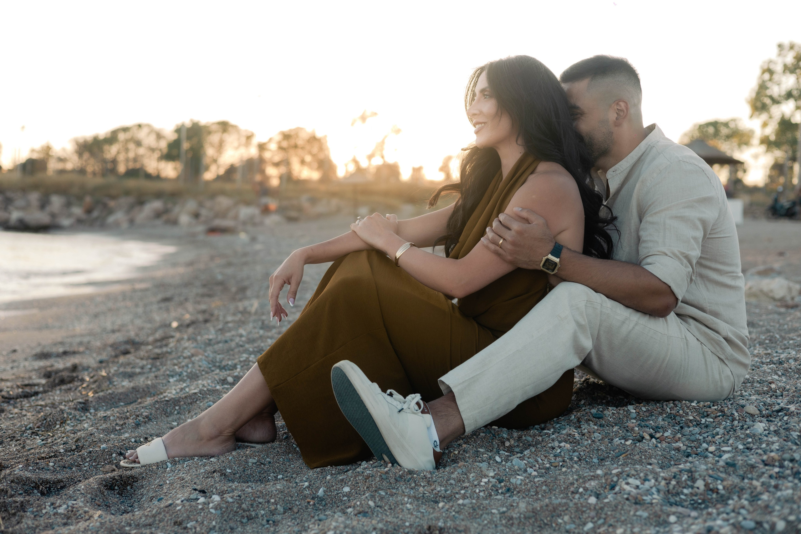 Anniversary Photoshoot at Glyfada Beach