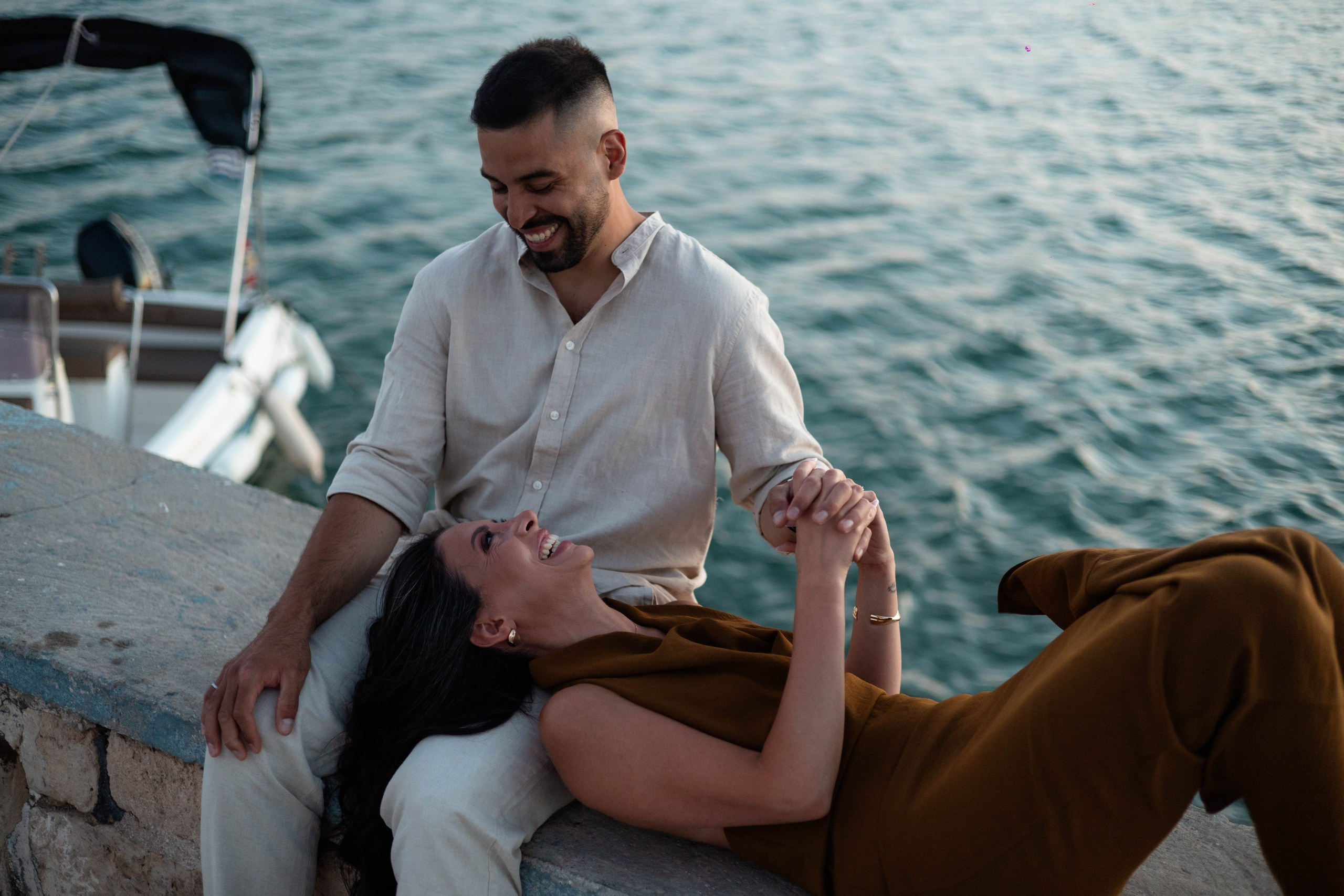 Sara’s anniversary in Glyfada beach. Photography Services in Athens | Maryna Dmytryk