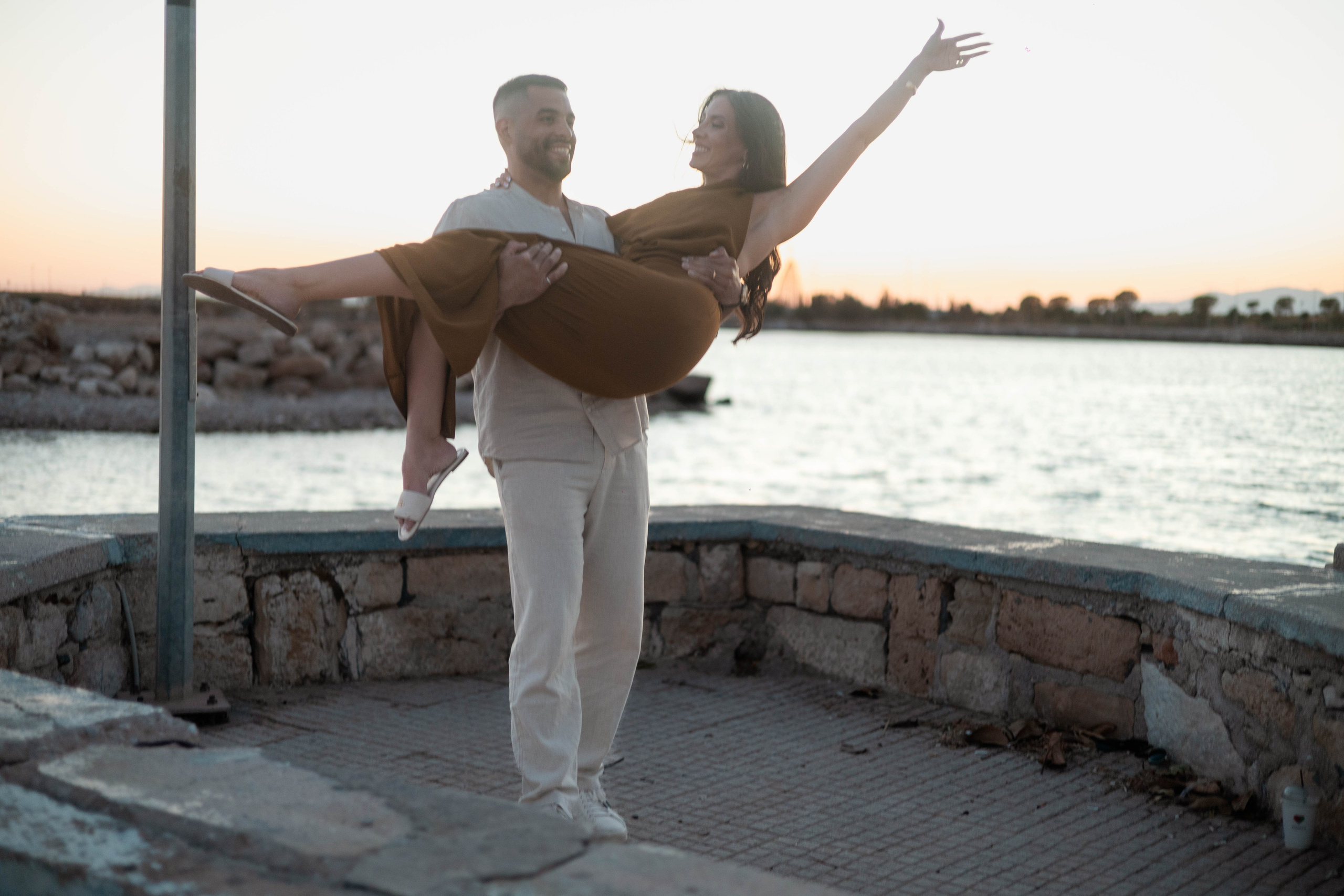 Anniversary Photoshoot at Glyfada Beach