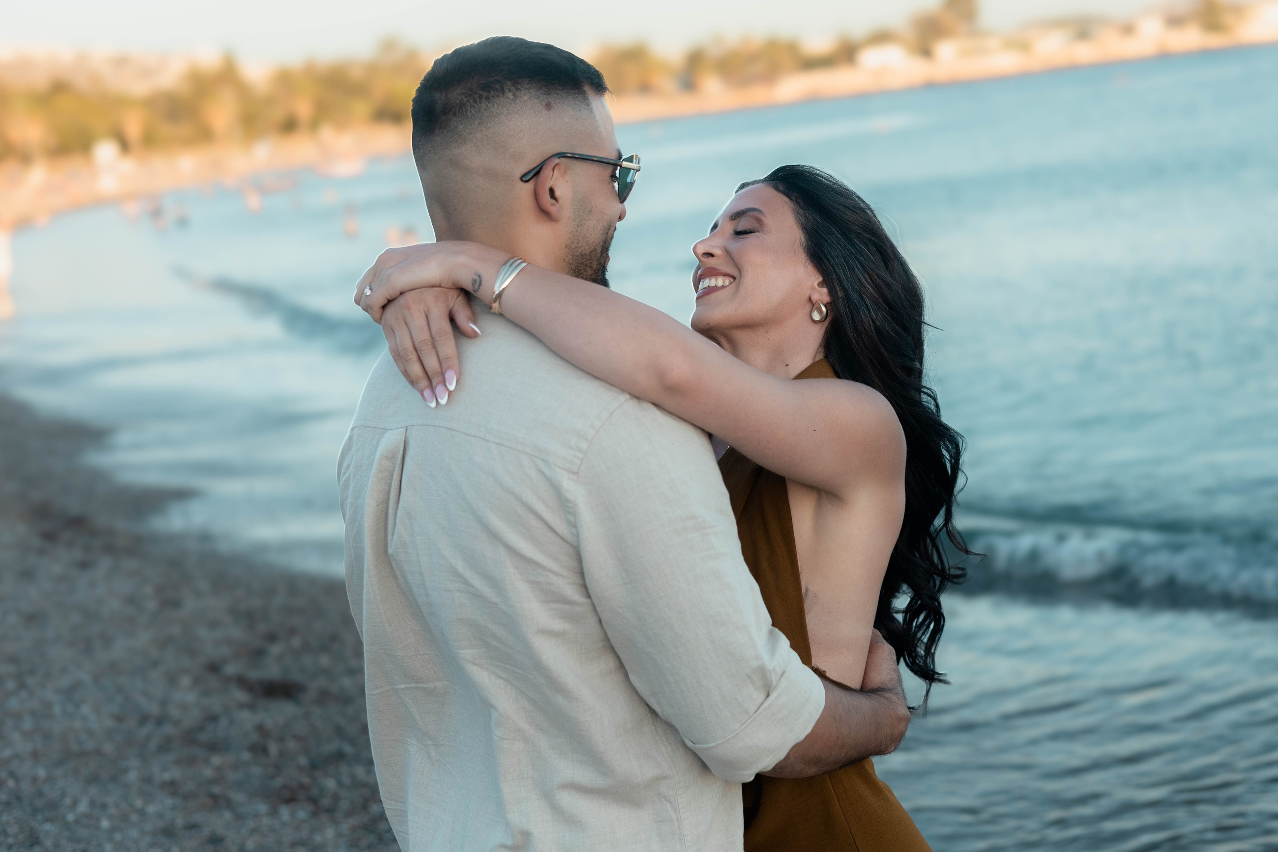 Anniversary Photoshoot at Glyfada Beach