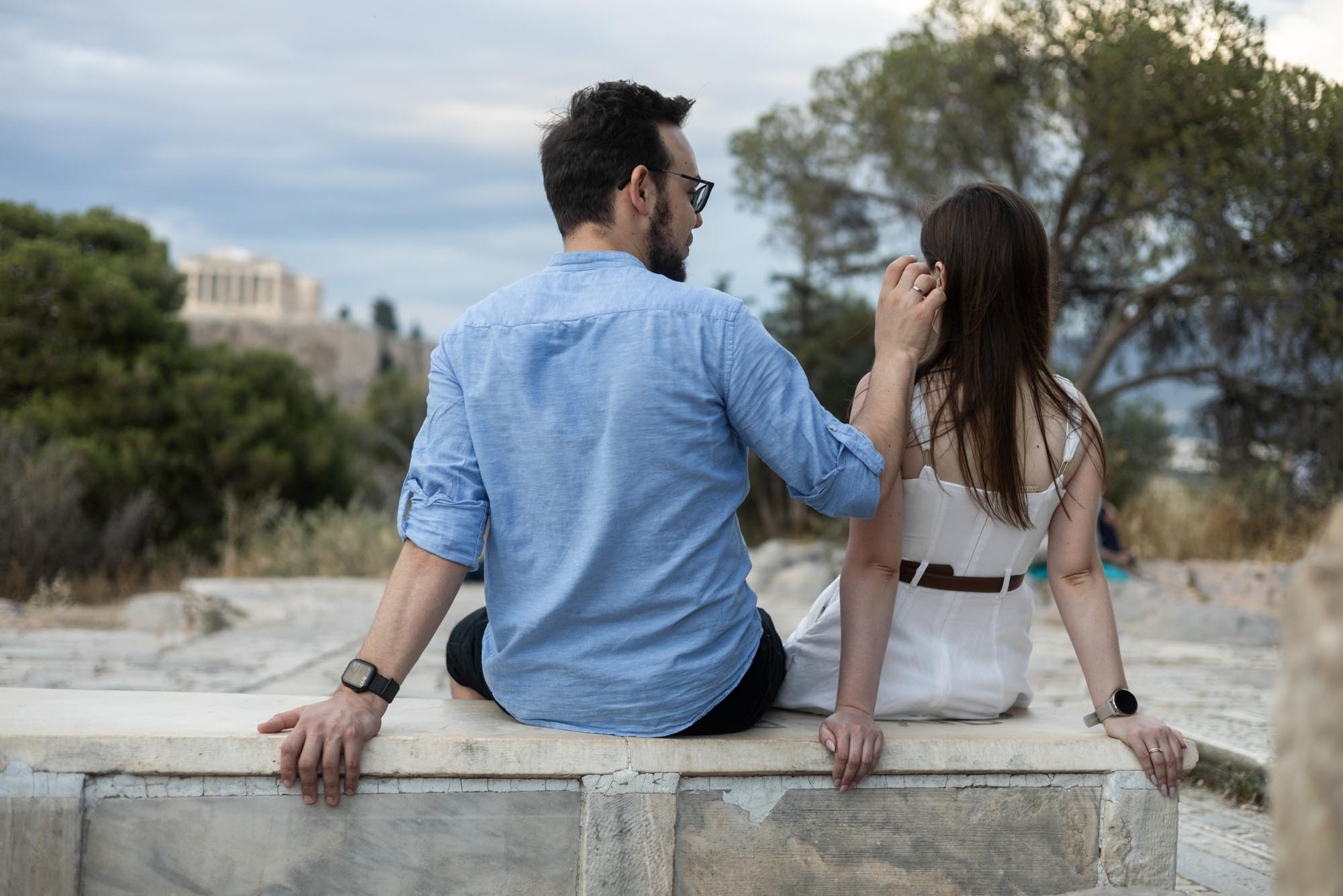 Honeymoon Photoshoot in Athens | Romantic Couple Photography
