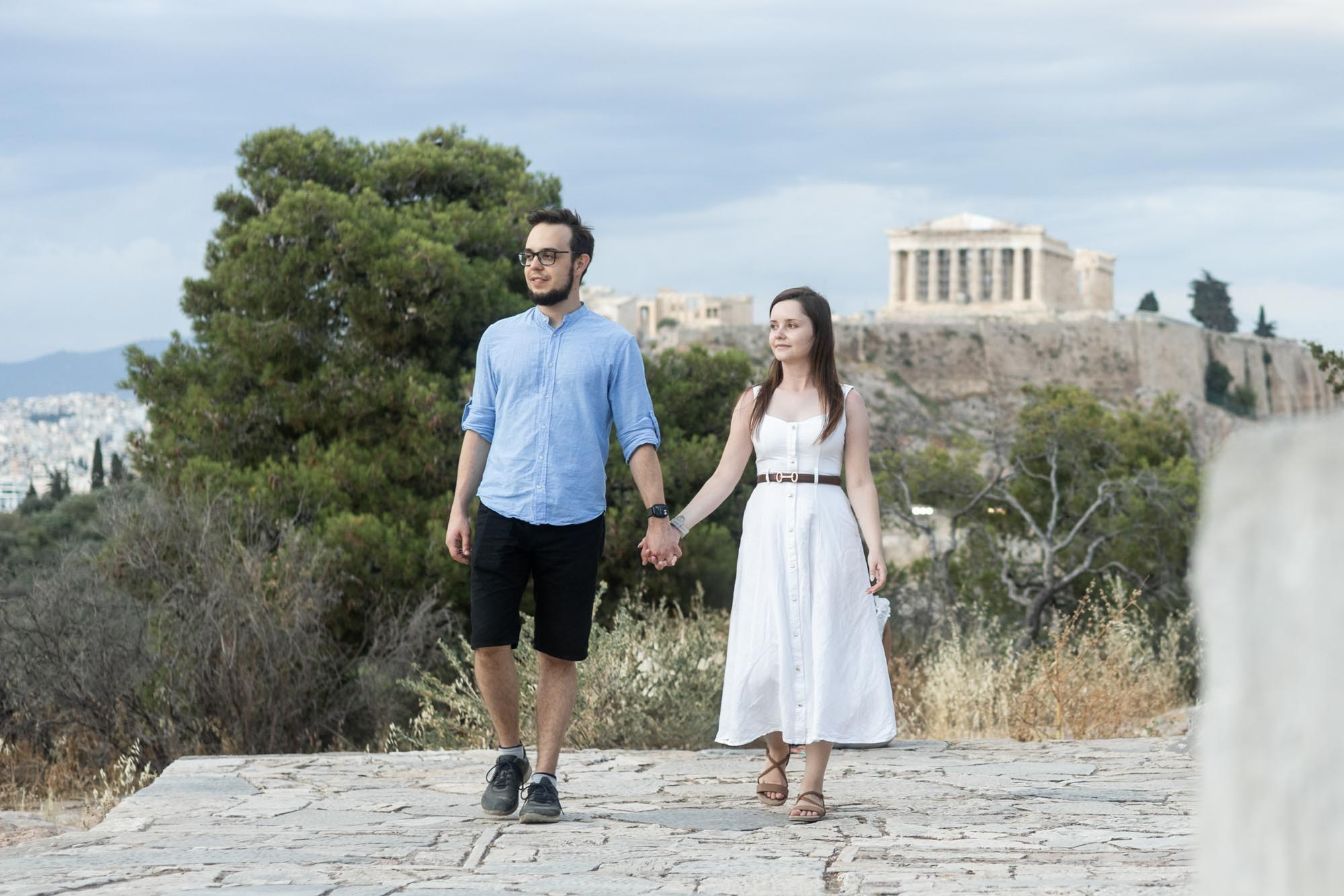 Honeymoon Photoshoot in Athens | Romantic Couple Photography