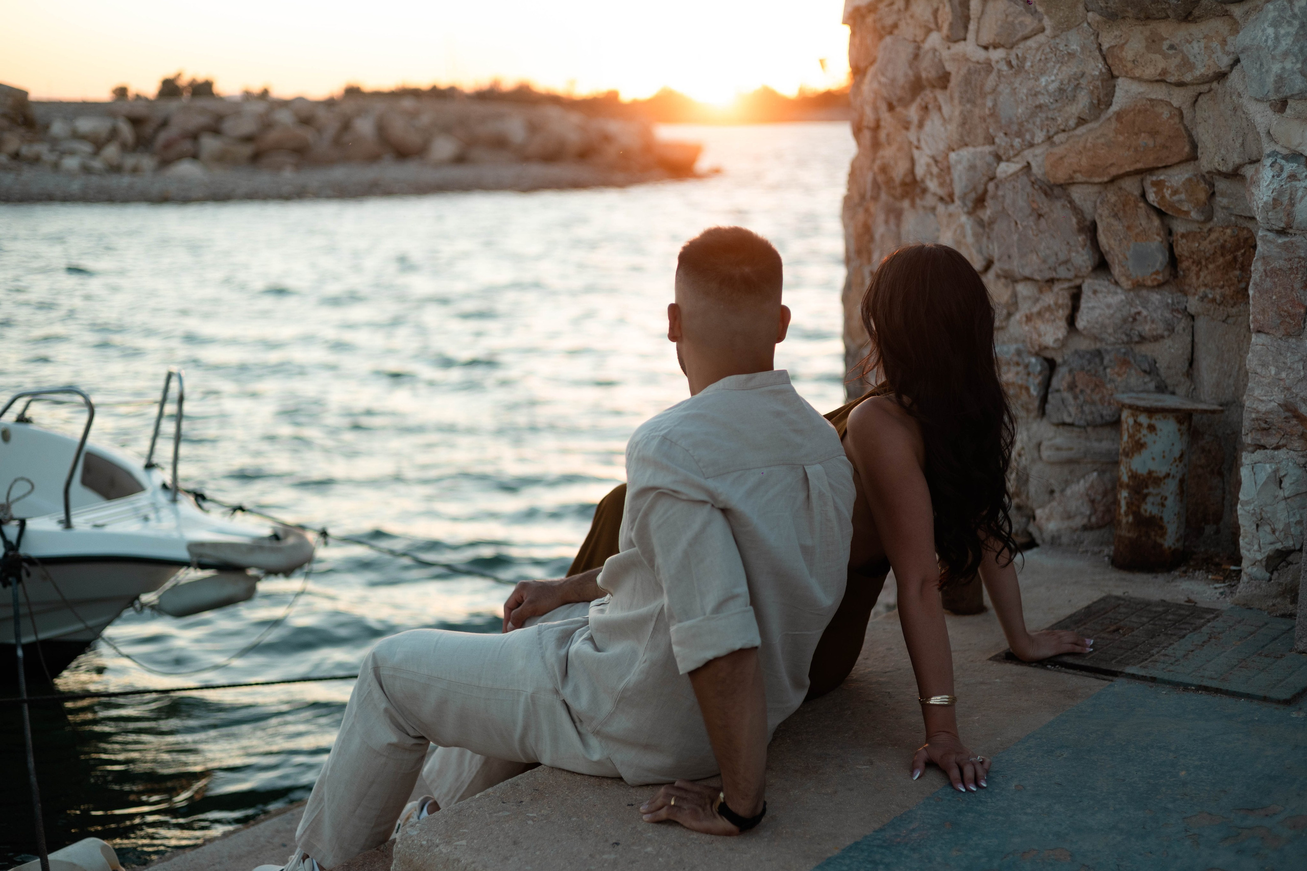 Anniversary Photoshoot at Glyfada Beach