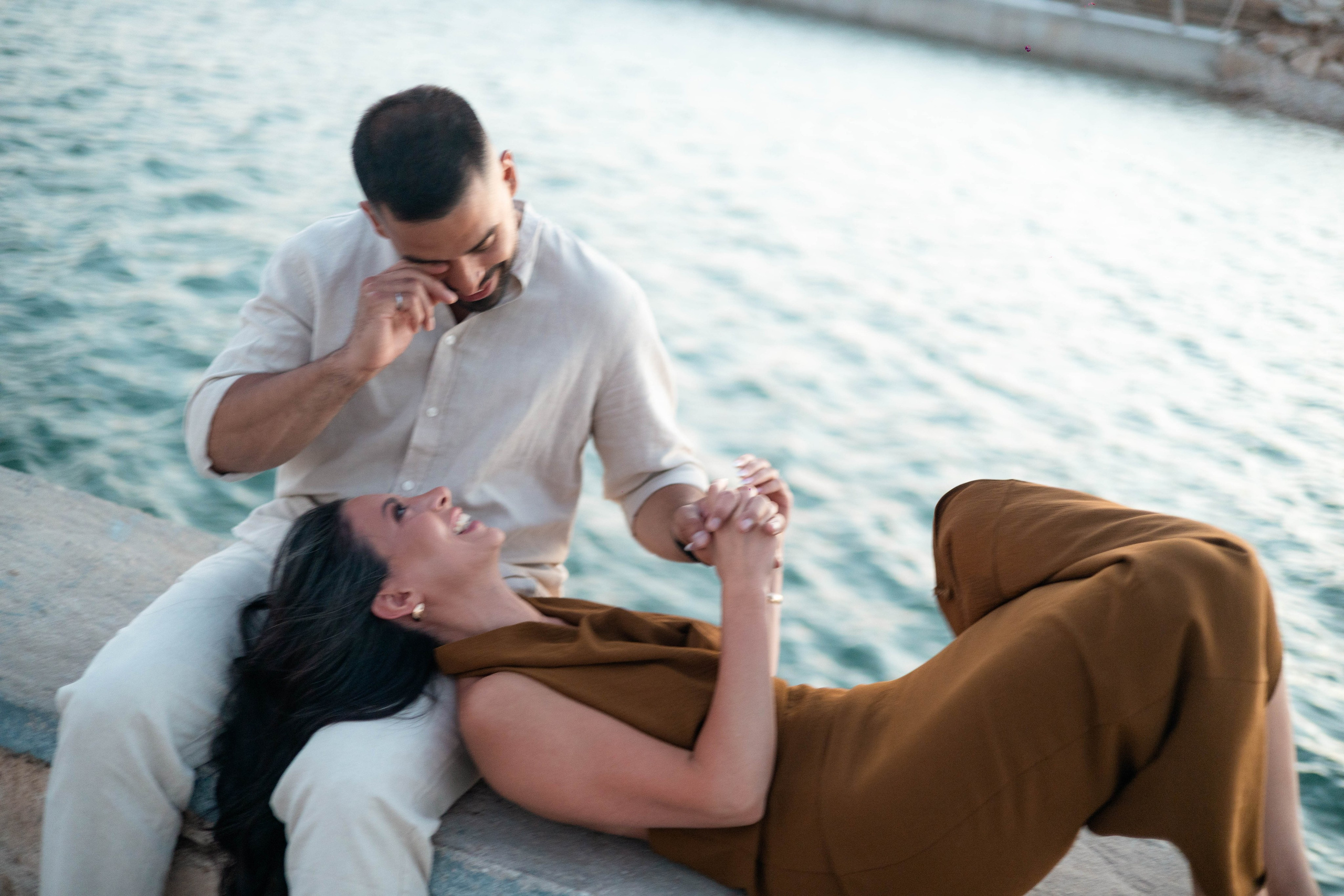 Anniversary Photoshoot at Glyfada Beach