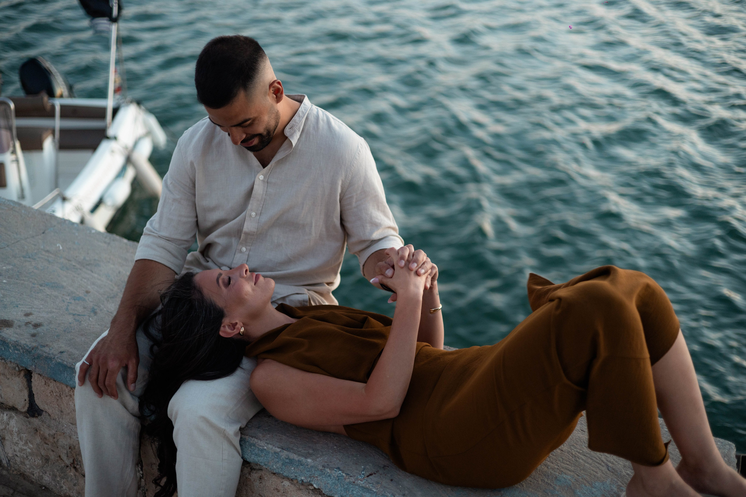 Anniversary Photoshoot at Glyfada Beach