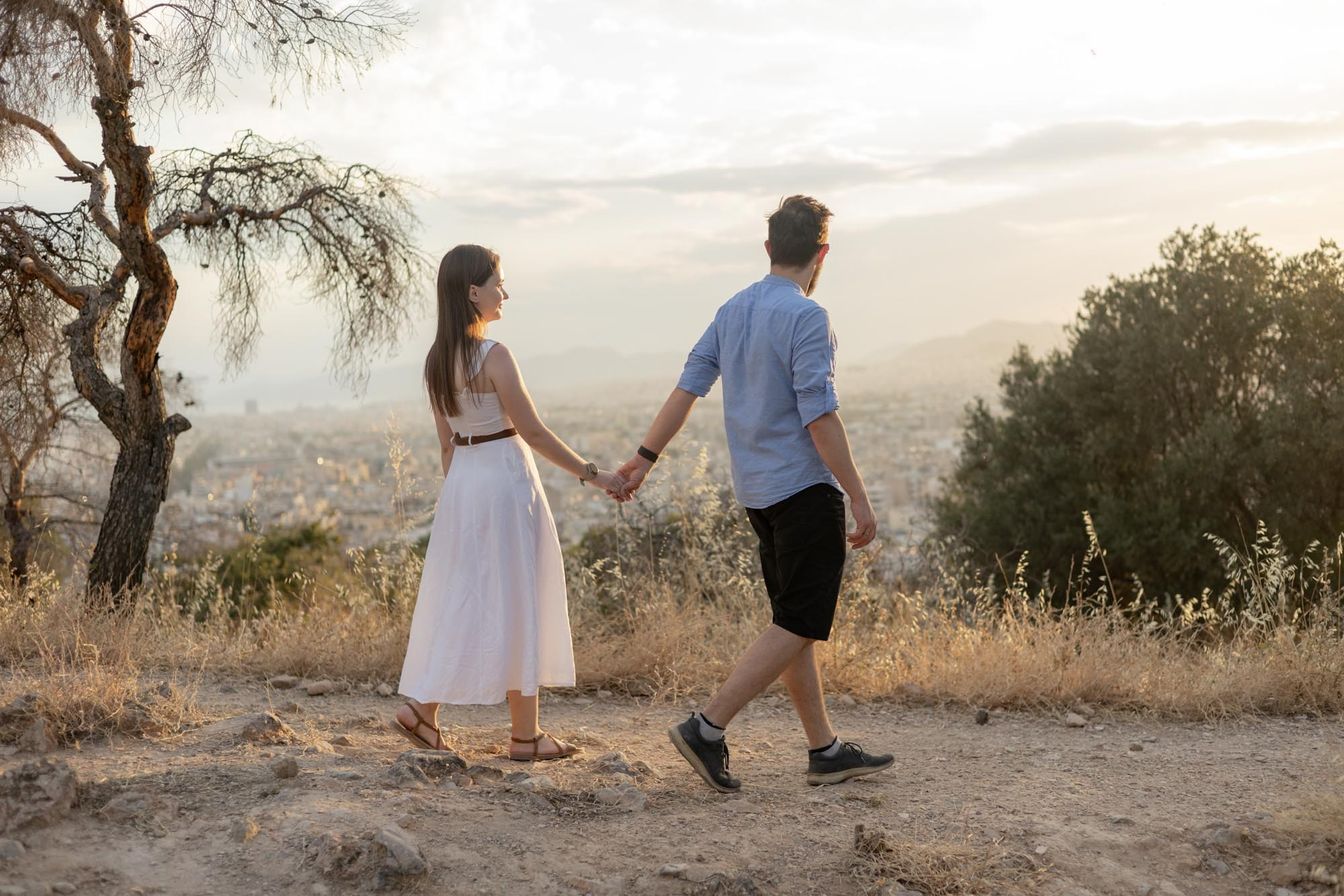 Honeymoon Photoshoot in Athens | Romantic Couple Photography