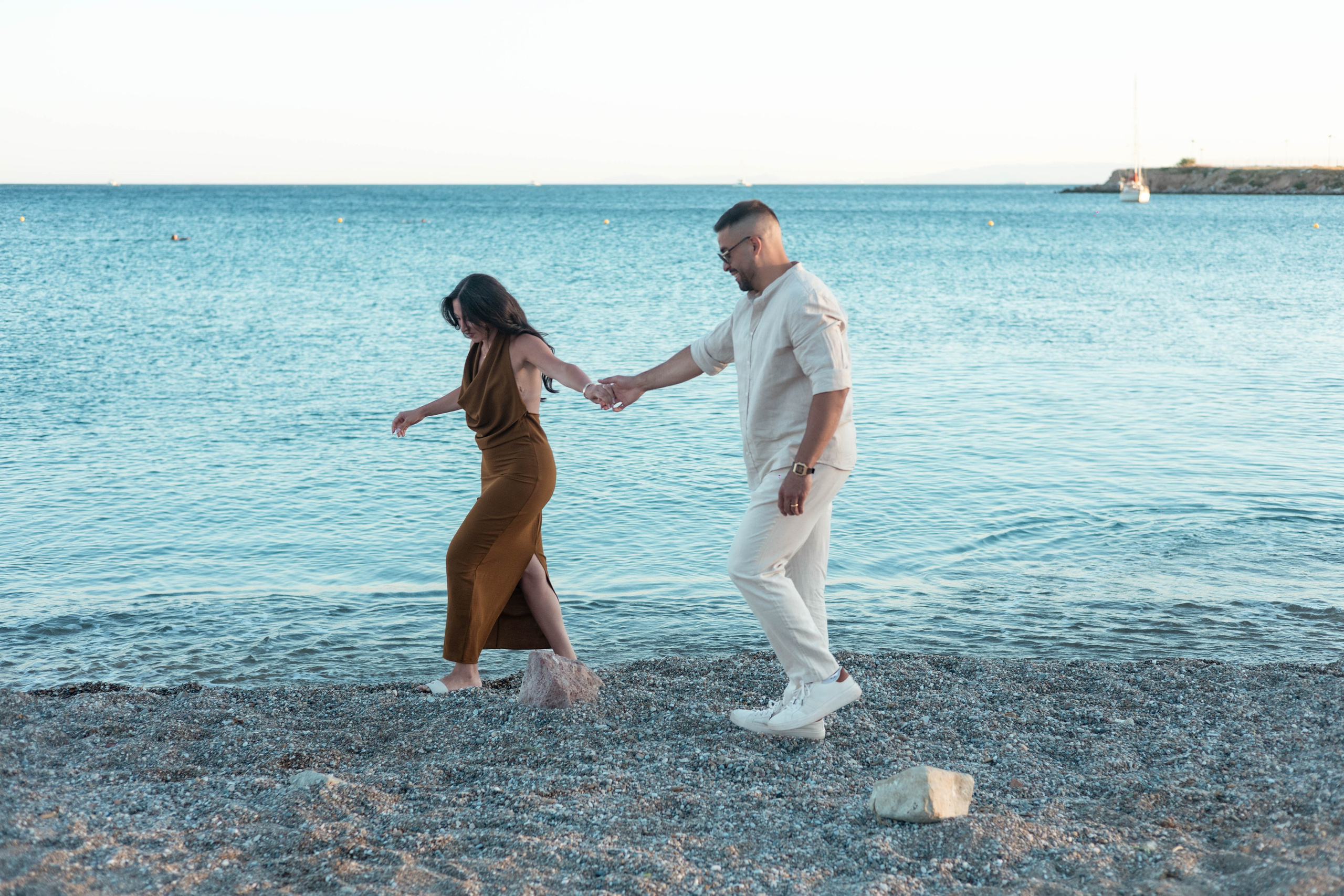 Anniversary Photoshoot at Glyfada Beach