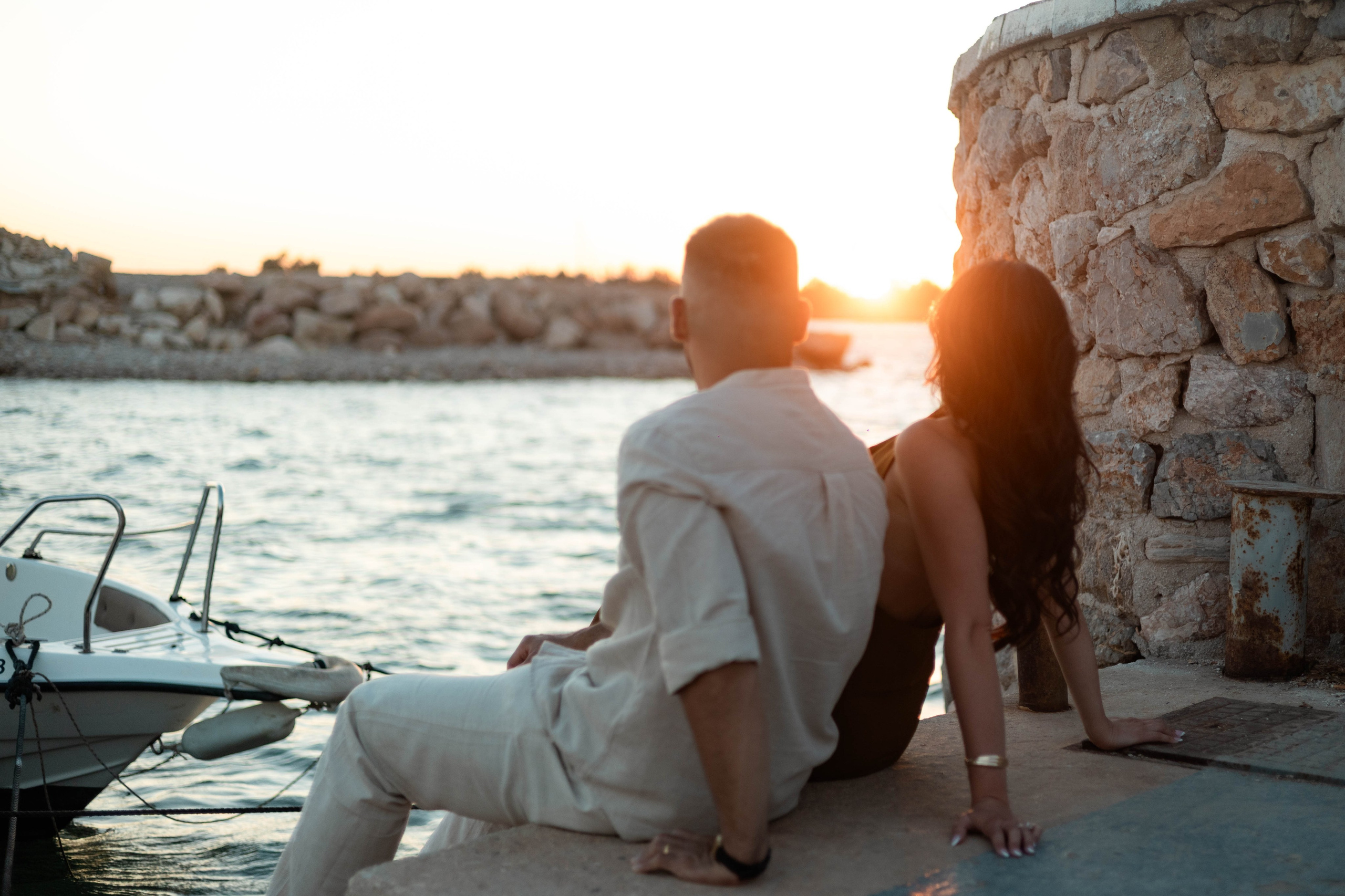 Sara’s anniversary in Glyfada beach. Photography Services in Athens | Maryna Dmytryk