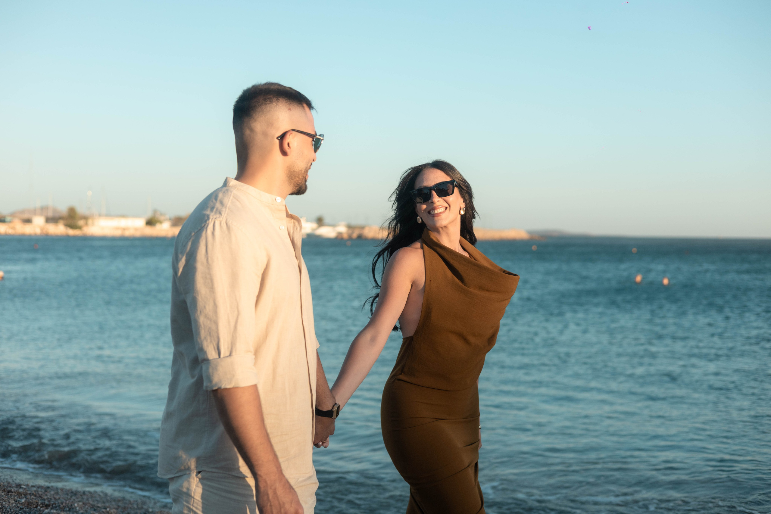 Anniversary Photoshoot at Glyfada Beach