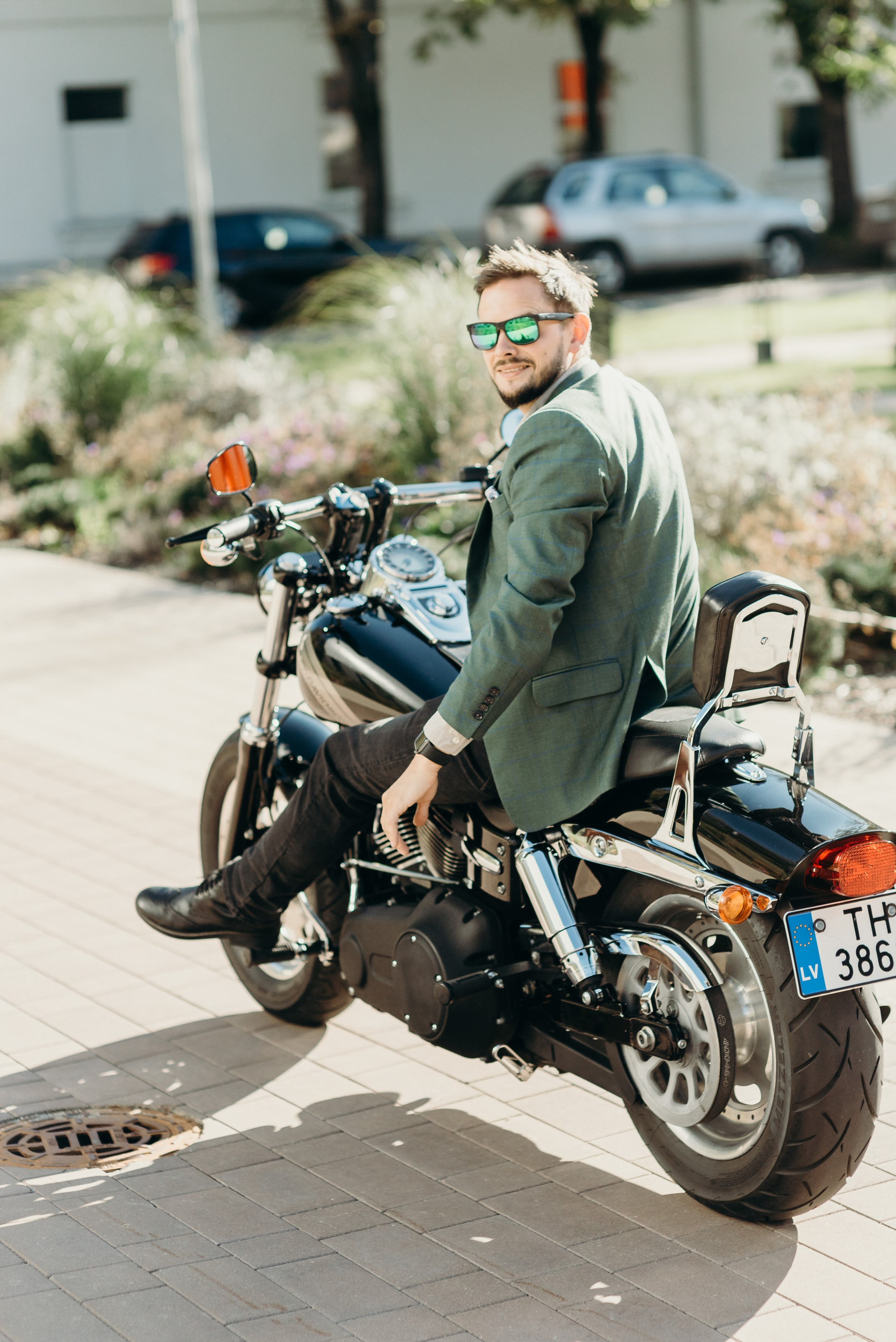Rock'n'Bikes. Bryllupsfotograf i Oslo — Vjatseslav Lutsjnenkov