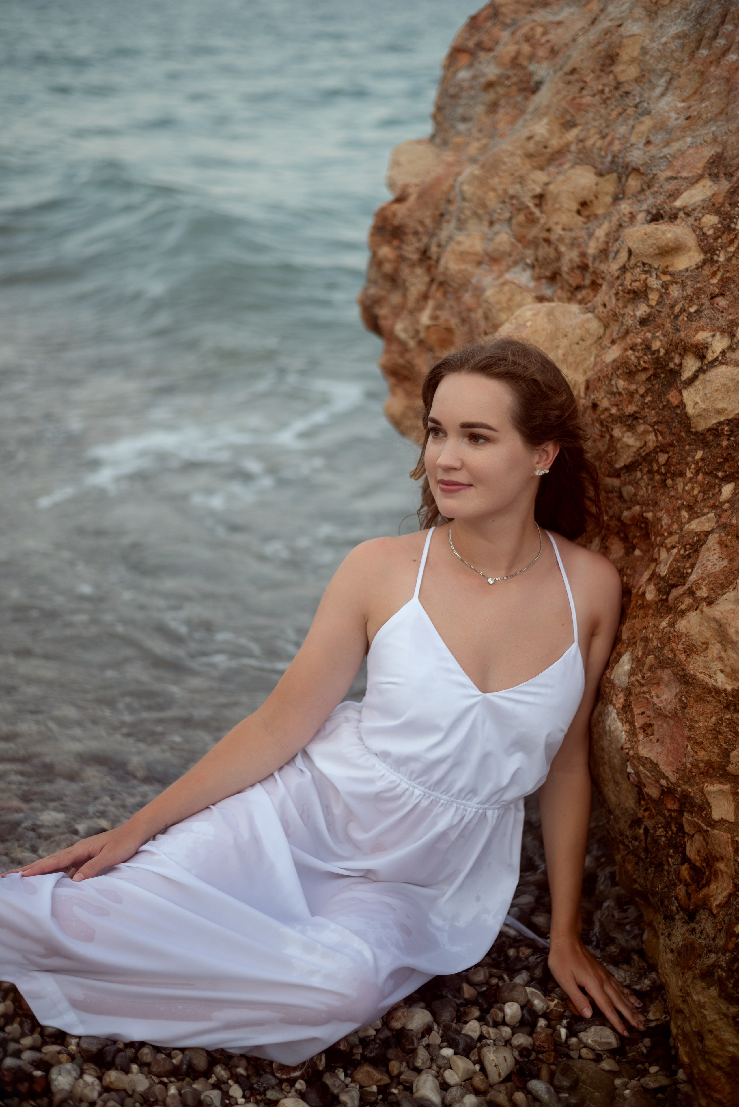 Фотосессия на диком пляже в Кемере. Фотограф Анталия, Кемер, Белек, Сиде Дарья Кая