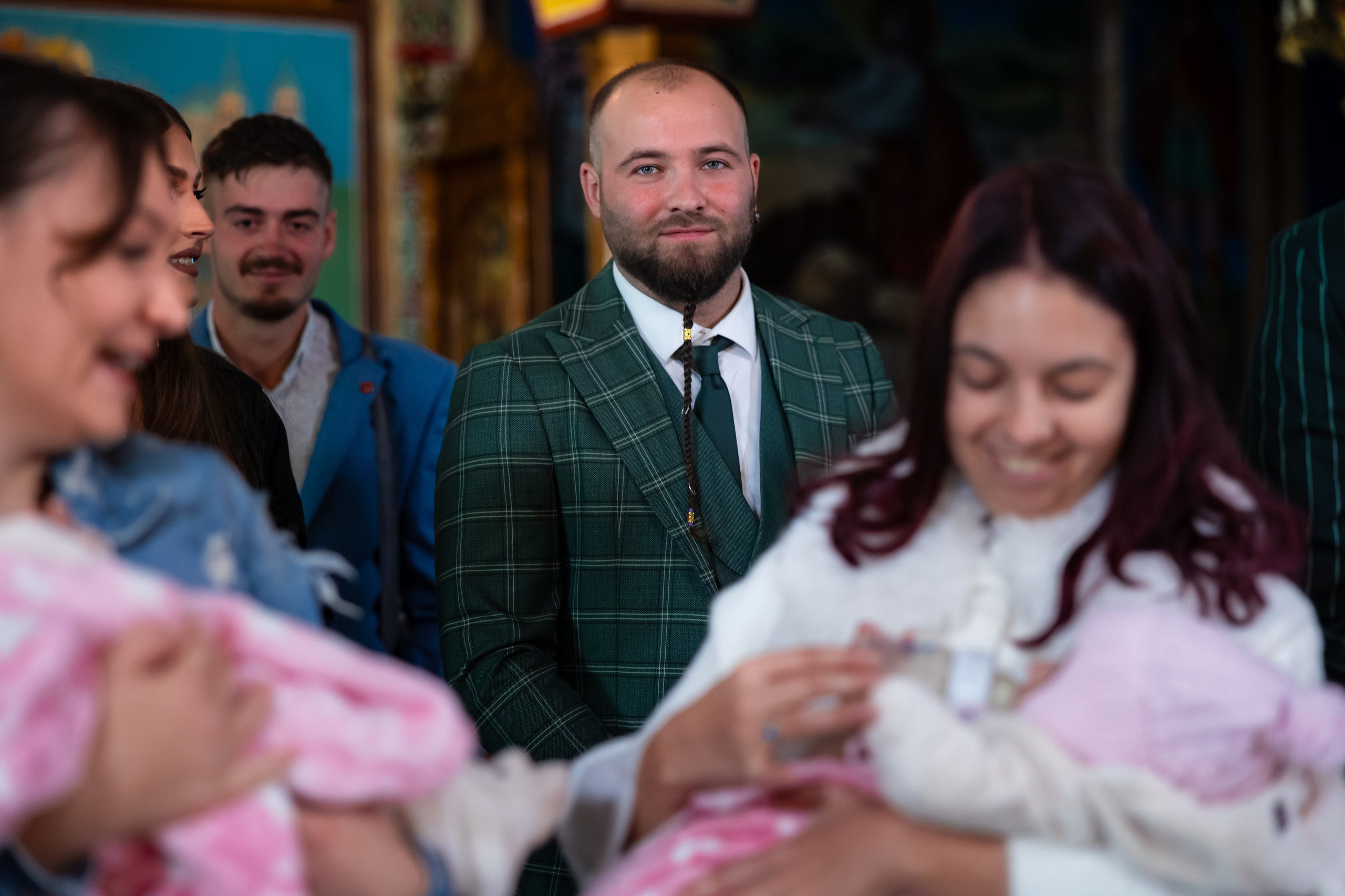 Botez Natalia si Carolina. Ionut Brehuescu — Fotograf