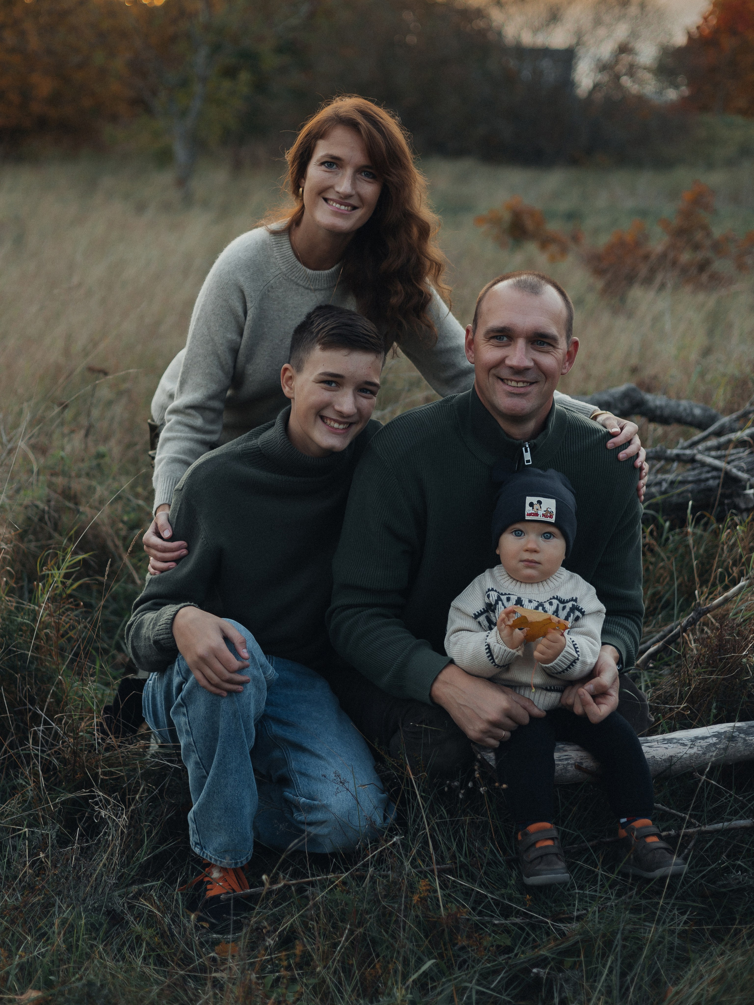 Инна, Юра, Артём и Егор. Семейный фотограф в Таллинне Дарья Кивимейстер