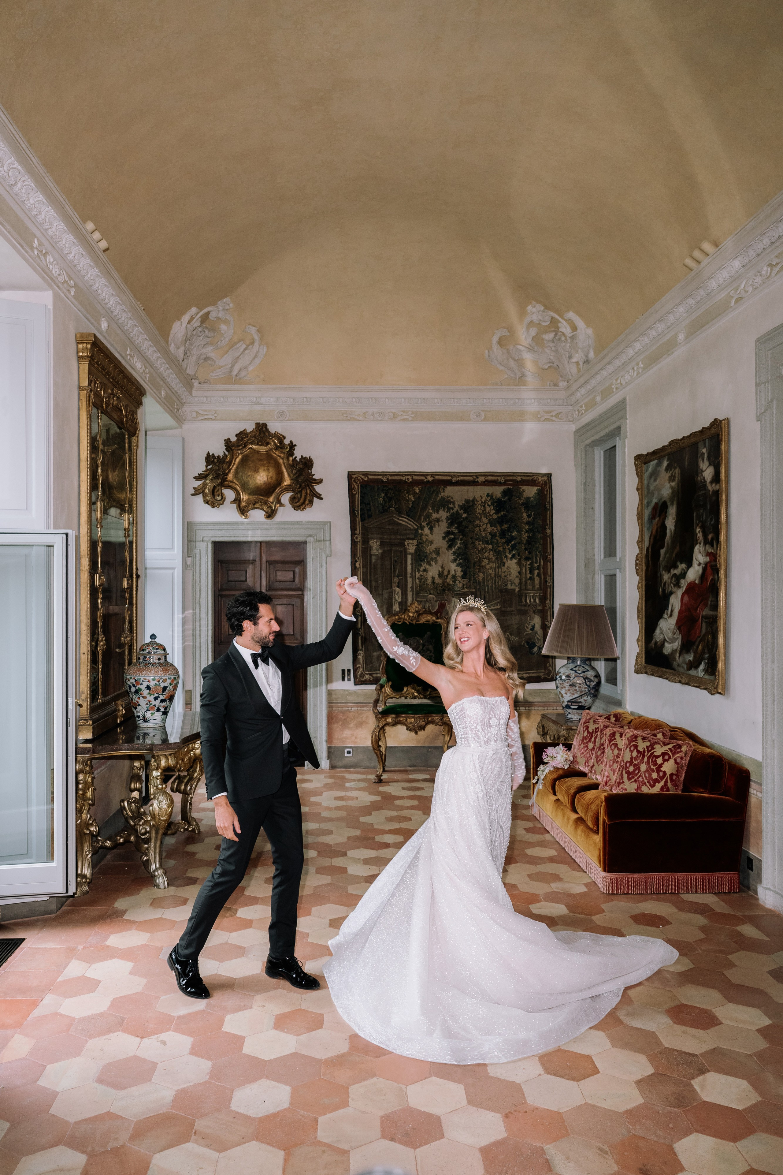 Miranda & Coby — Wedding at Villa Balbiano, Lake Como, Italy