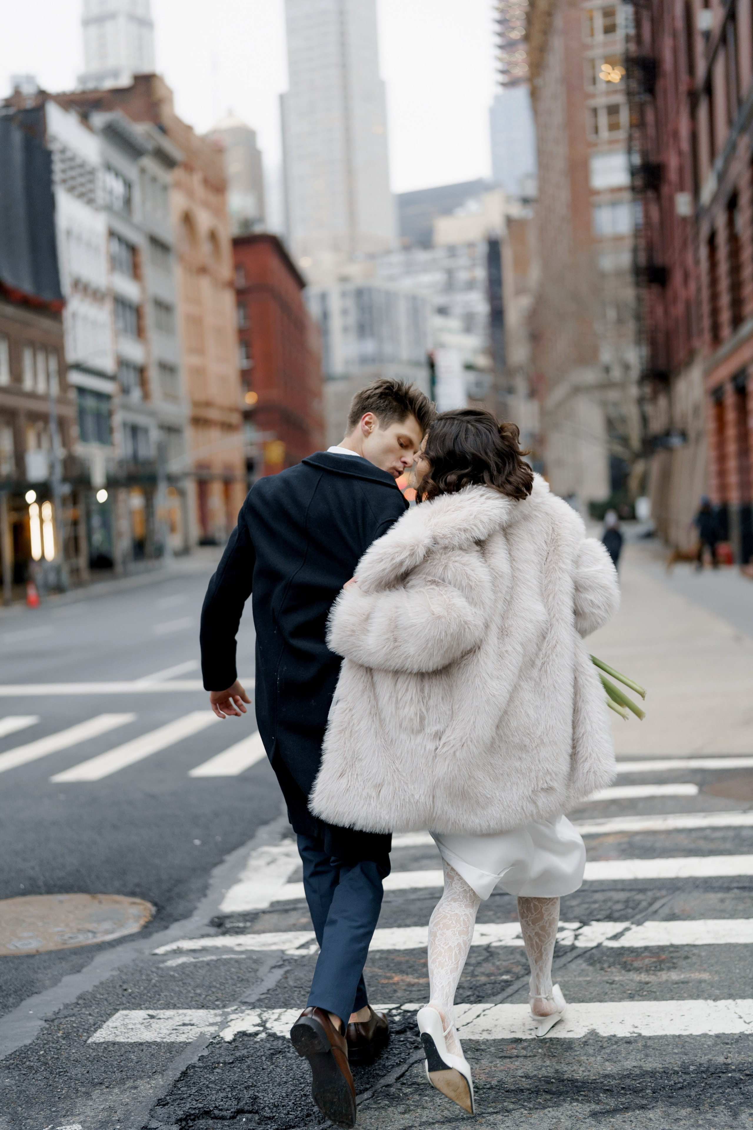 Alina and Dan’s Bold and Stylish Engagement Shoot. Wedding photographer and videographer New York | New Jersey