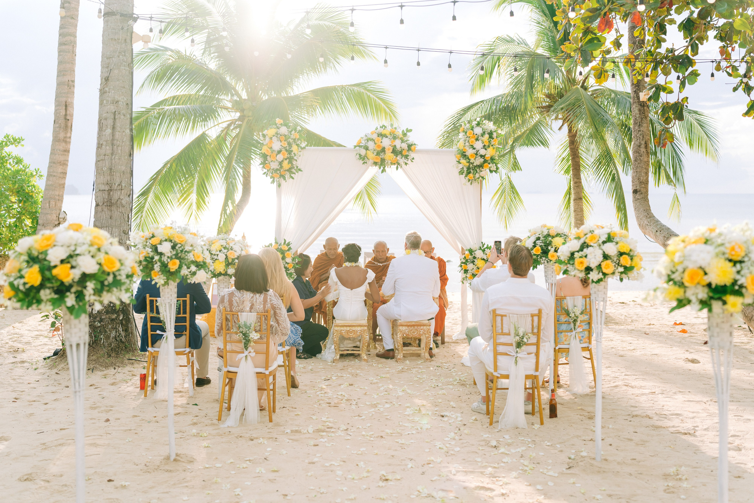 Photo. Буддийская свадебная церемония на Самуи, Таиланд