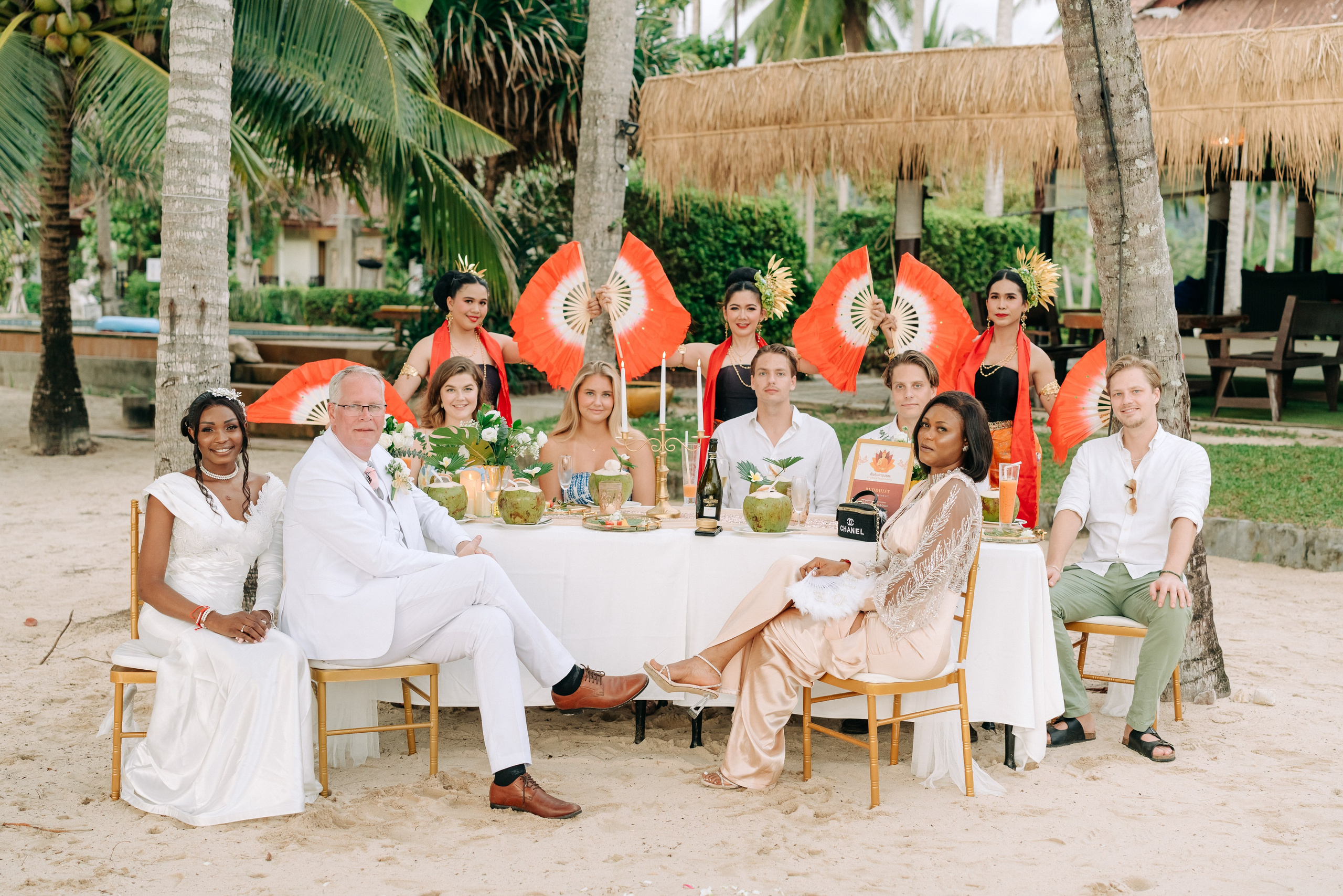Photo. Буддийская свадебная церемония на Самуи, Таиланд