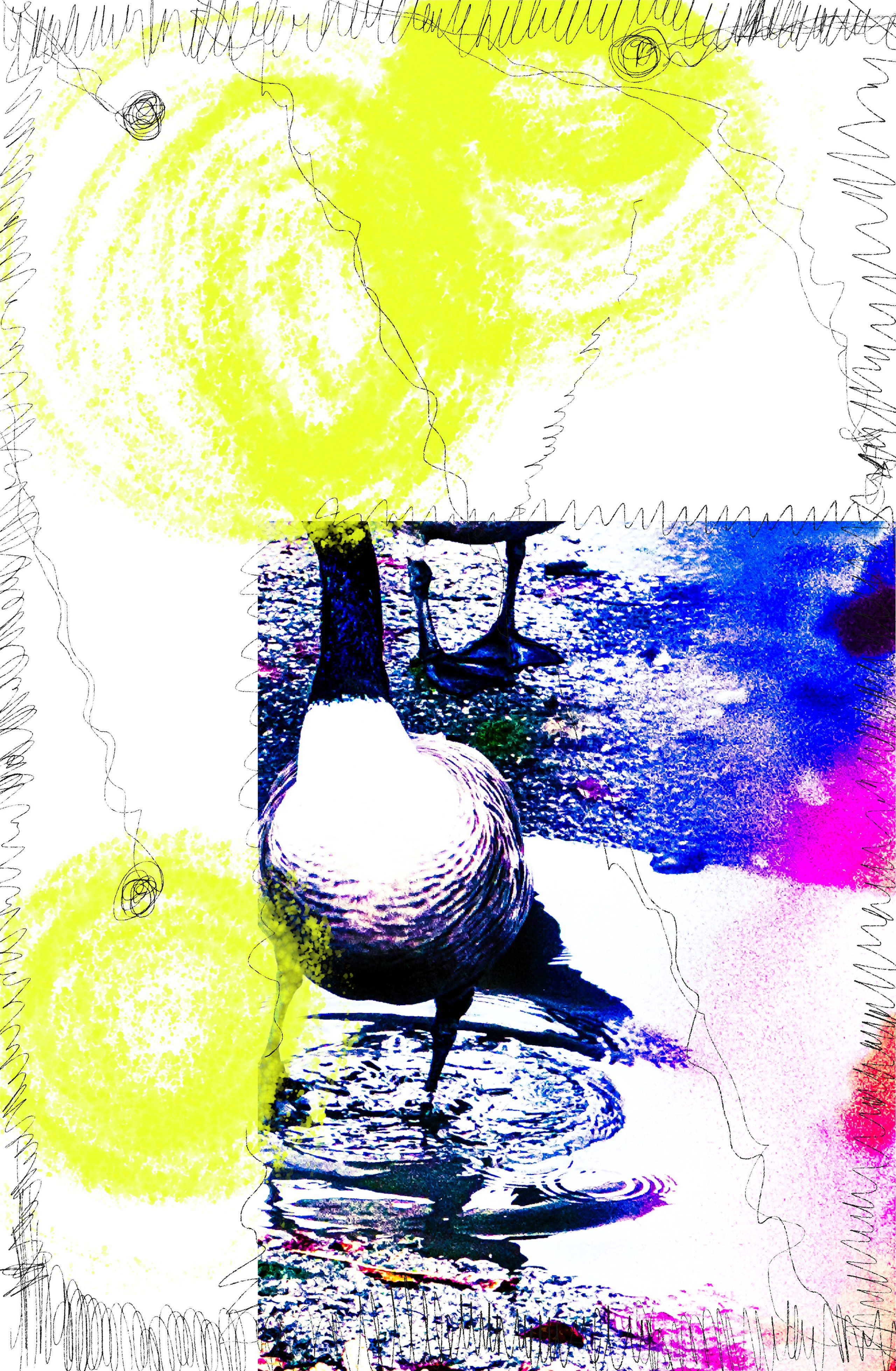 Photo Sketch from Exaggerated Worlds. Ekaterina Tsurkina-Appina Photography Canada