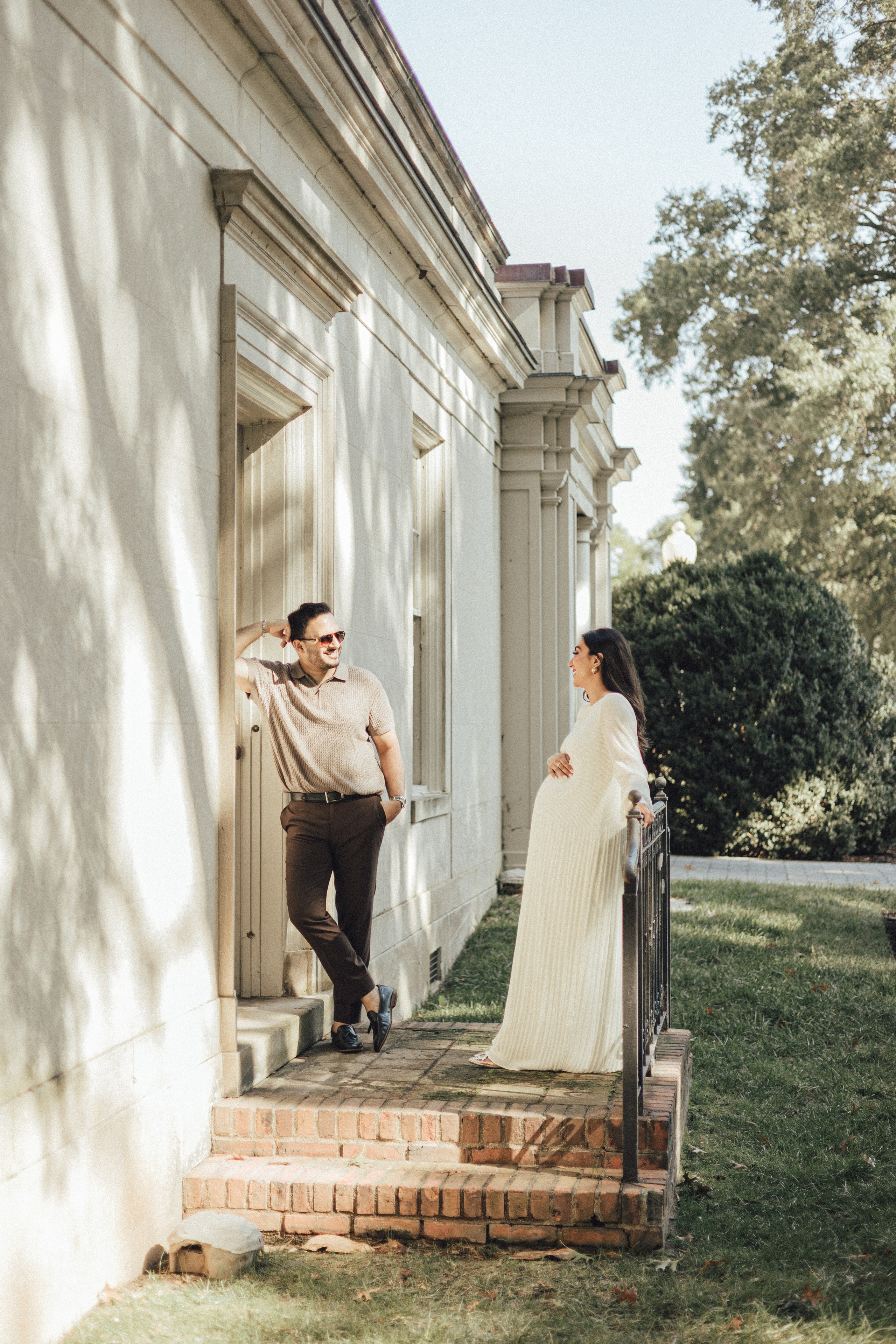 Baby Rahman Announcement. Sara Eulalia | Virginia Photographer