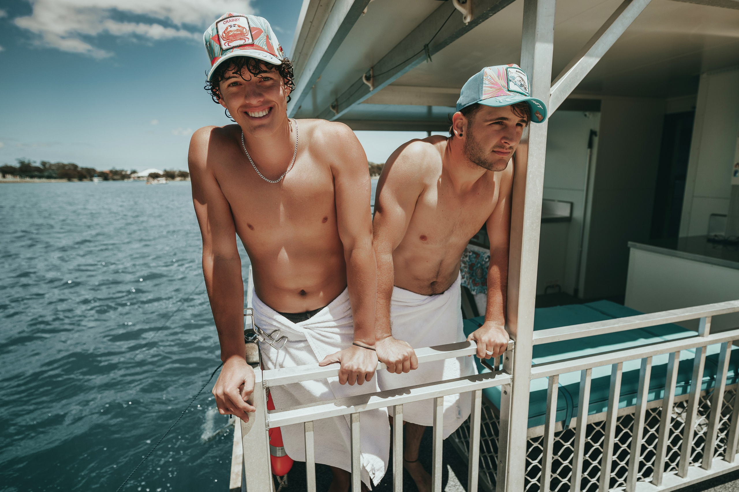 Green Duck Society — House Boats Mandura (Hats photoshoot)