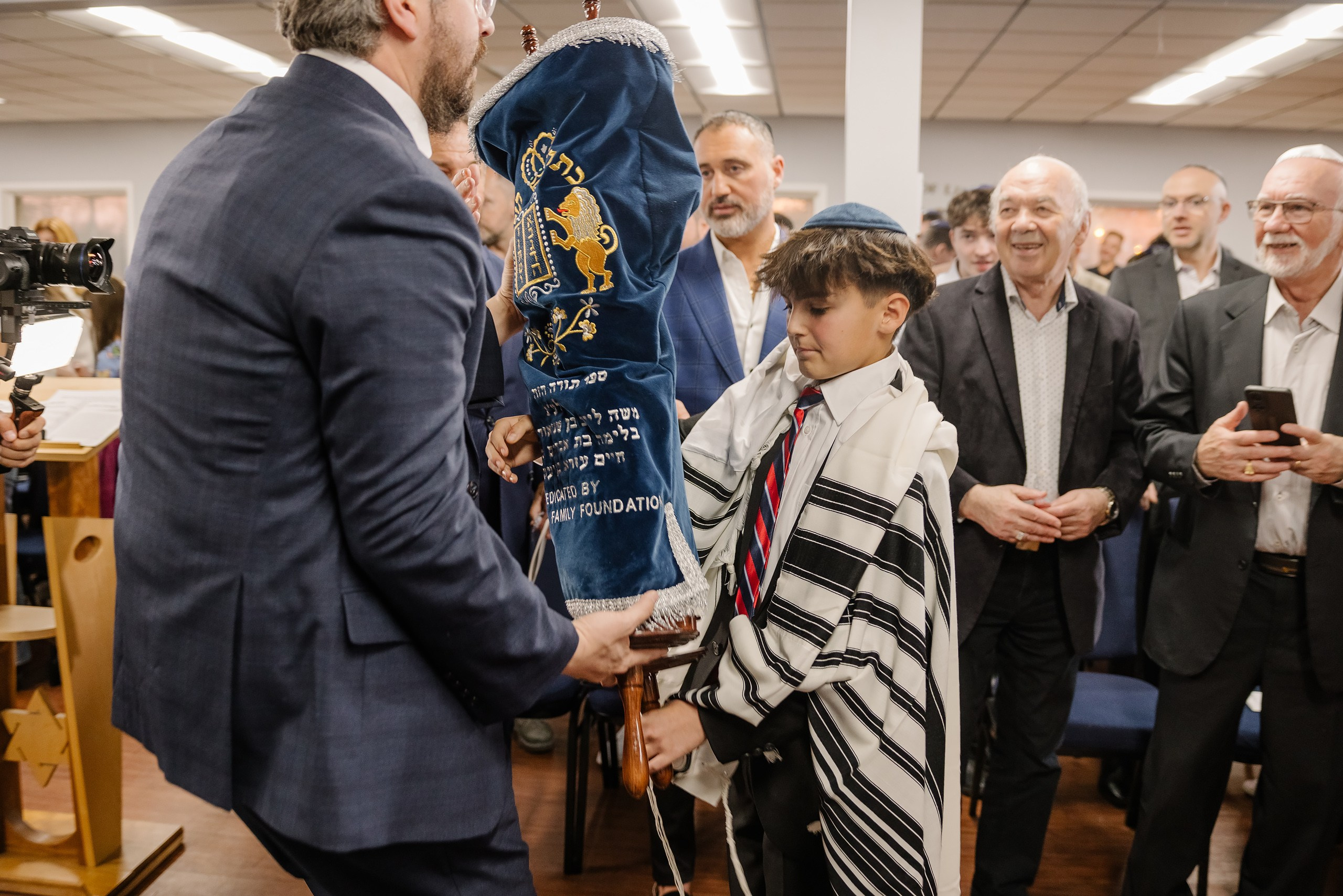 1.02.2024 Bar Mitzvah. Wedding family event photographer in Chicago Nick Yushevich