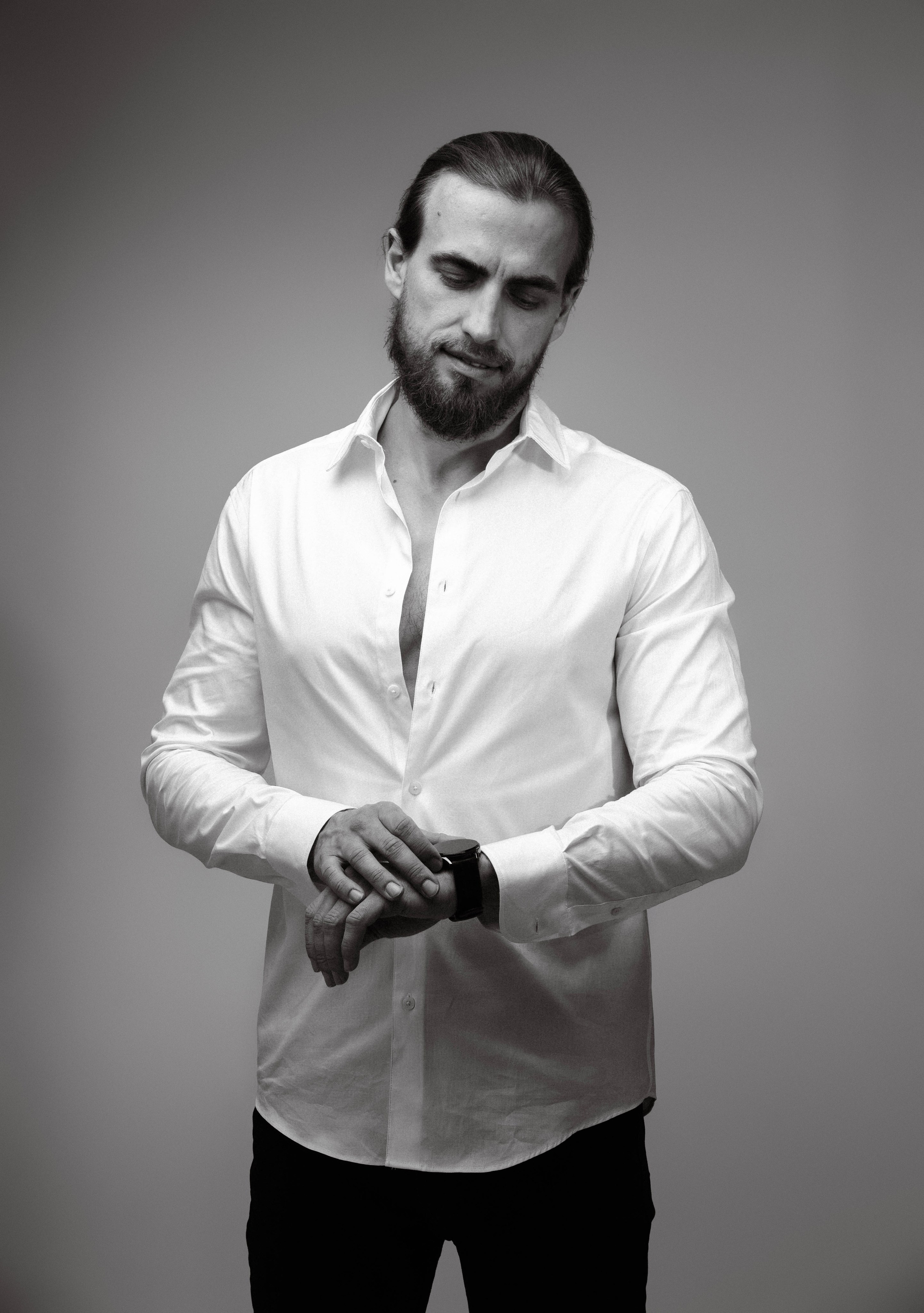 Мужской портрет, модельные тесты. Фотограф в Праге, Брно Елена Федоренко / Photographer Elena Fedorenko