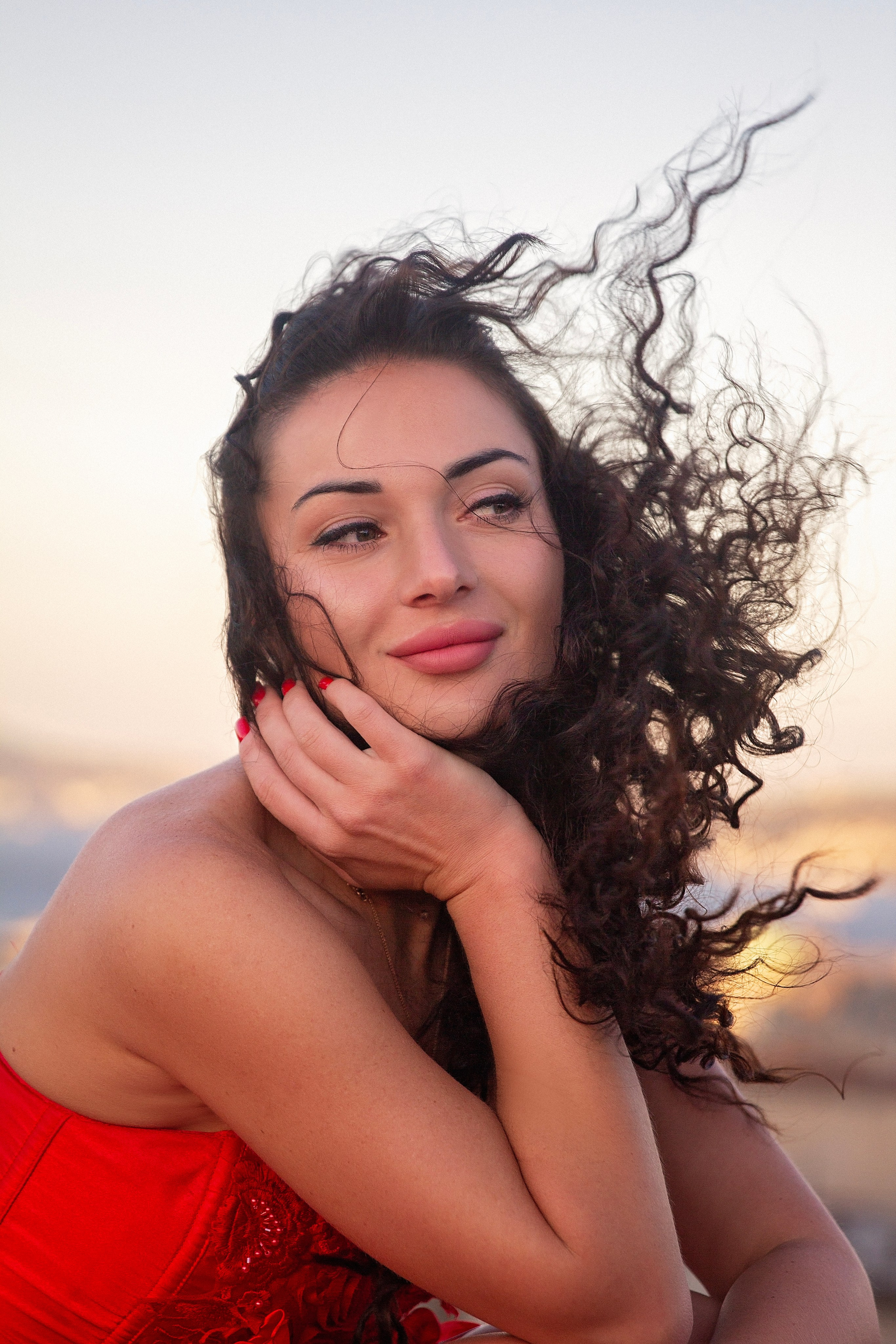 женский портрет в Стамбуле . лайфстайл