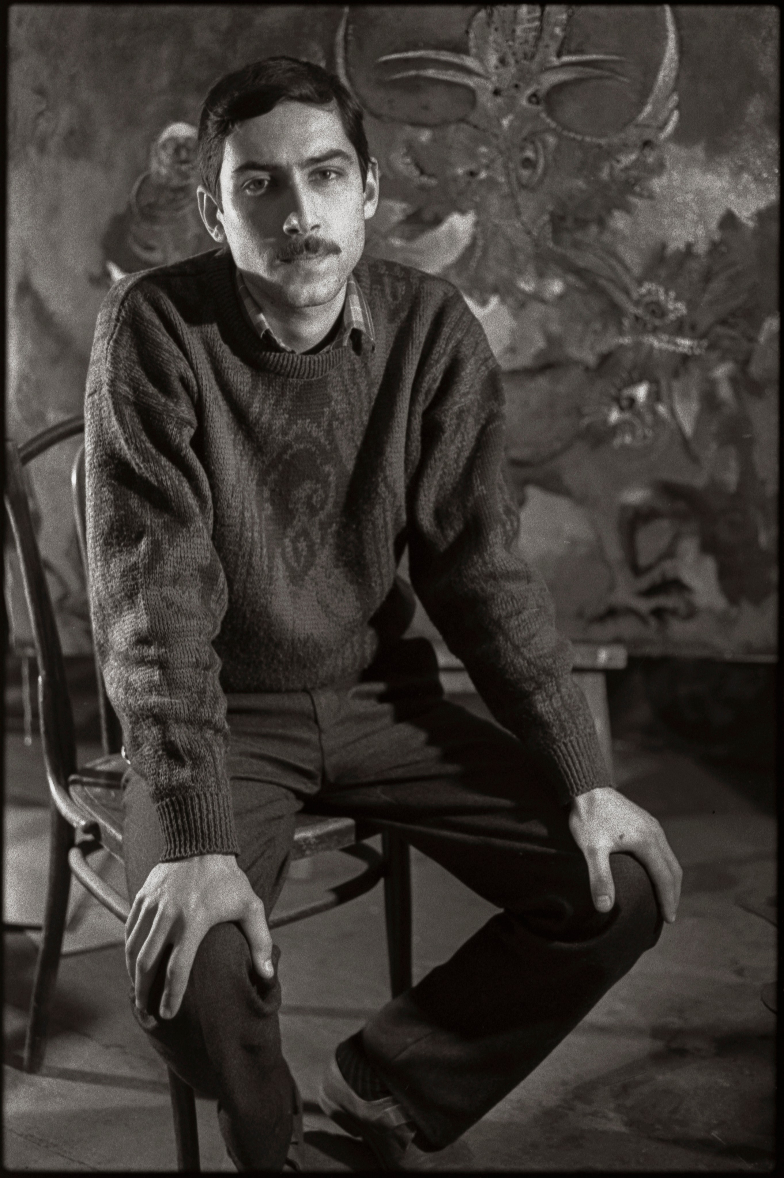 Elnur Babayev, artist. Baku, 1989