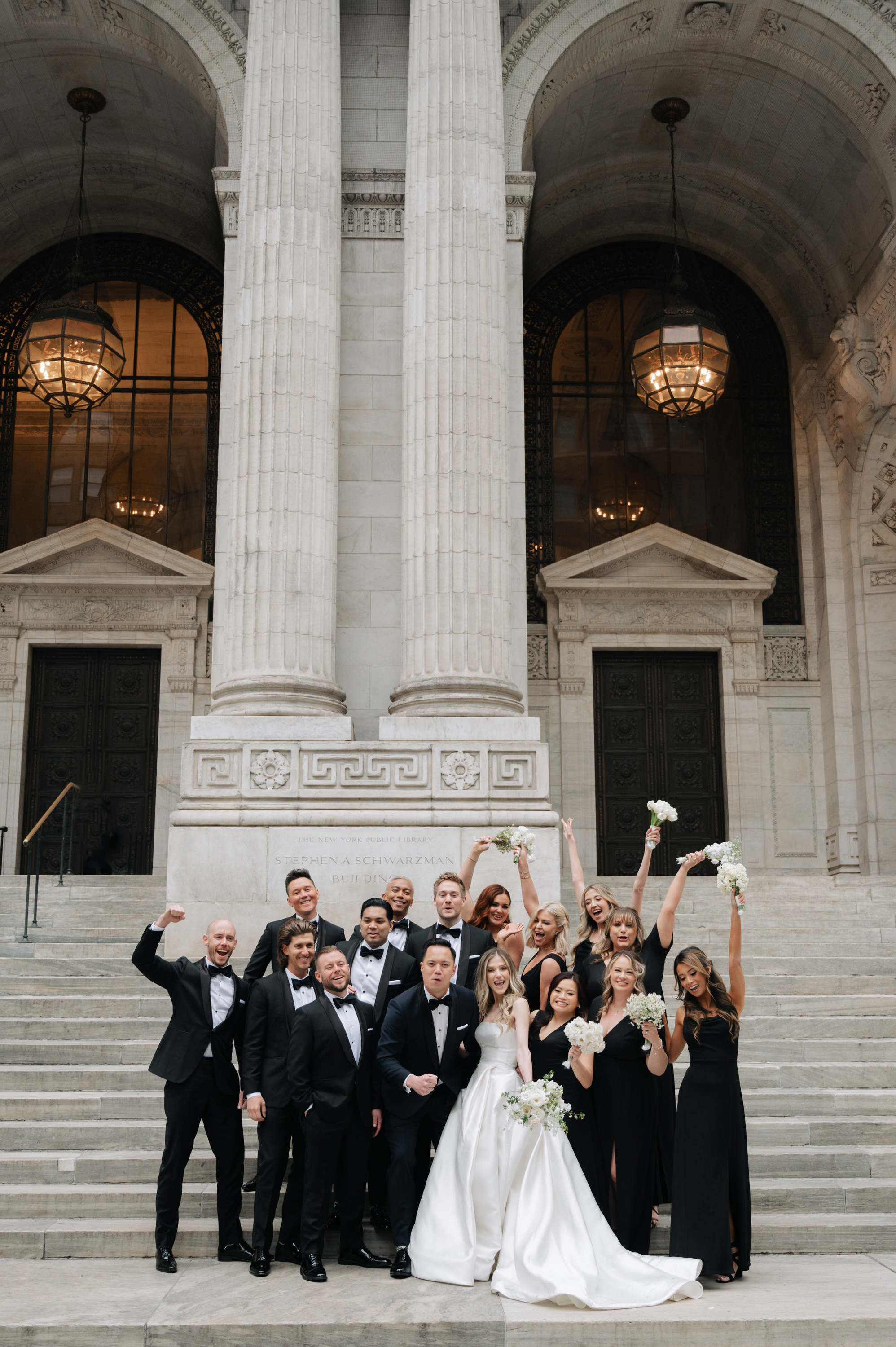 a group of people posing for a picture