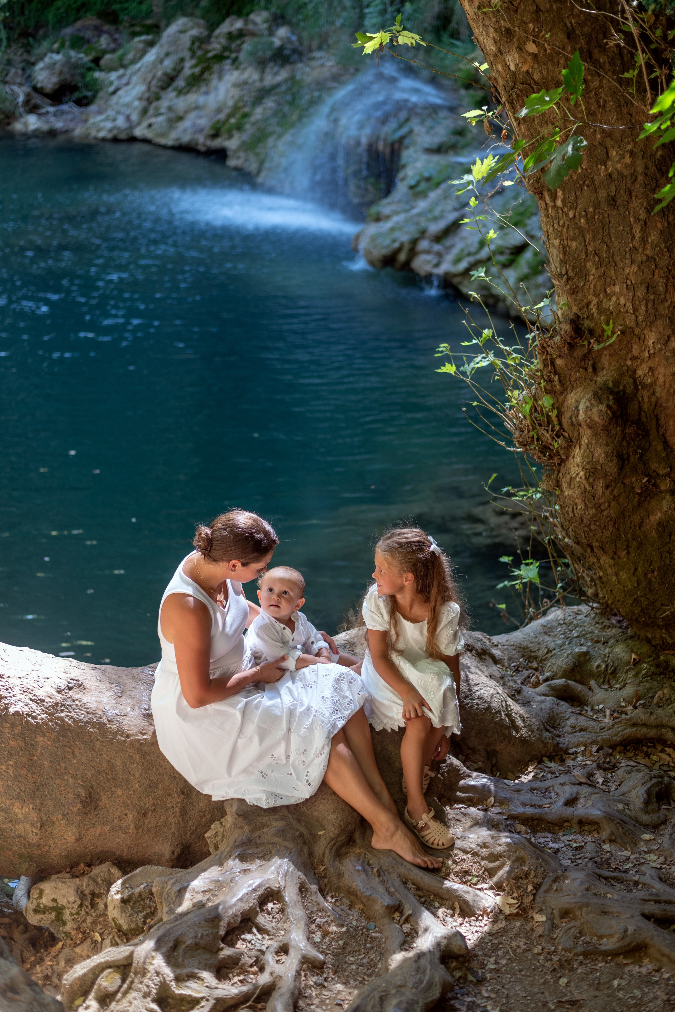 Живописный водопад с бирюзовой водой в Анталии. Фотограф Анталия, Кемер, Белек, Сиде Дарья Кая