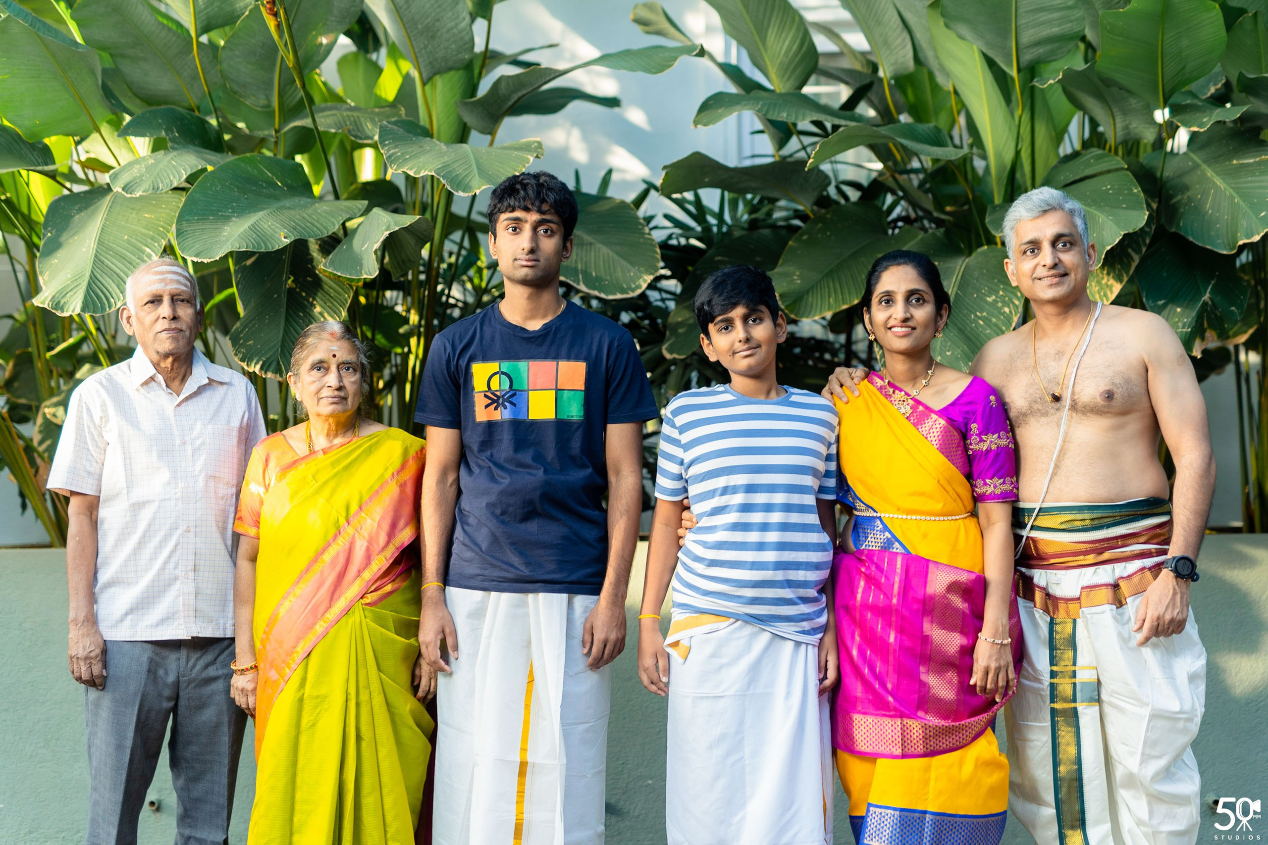 SANJAY AND SAKETH UPANAYANA. 50mm STUDIOS