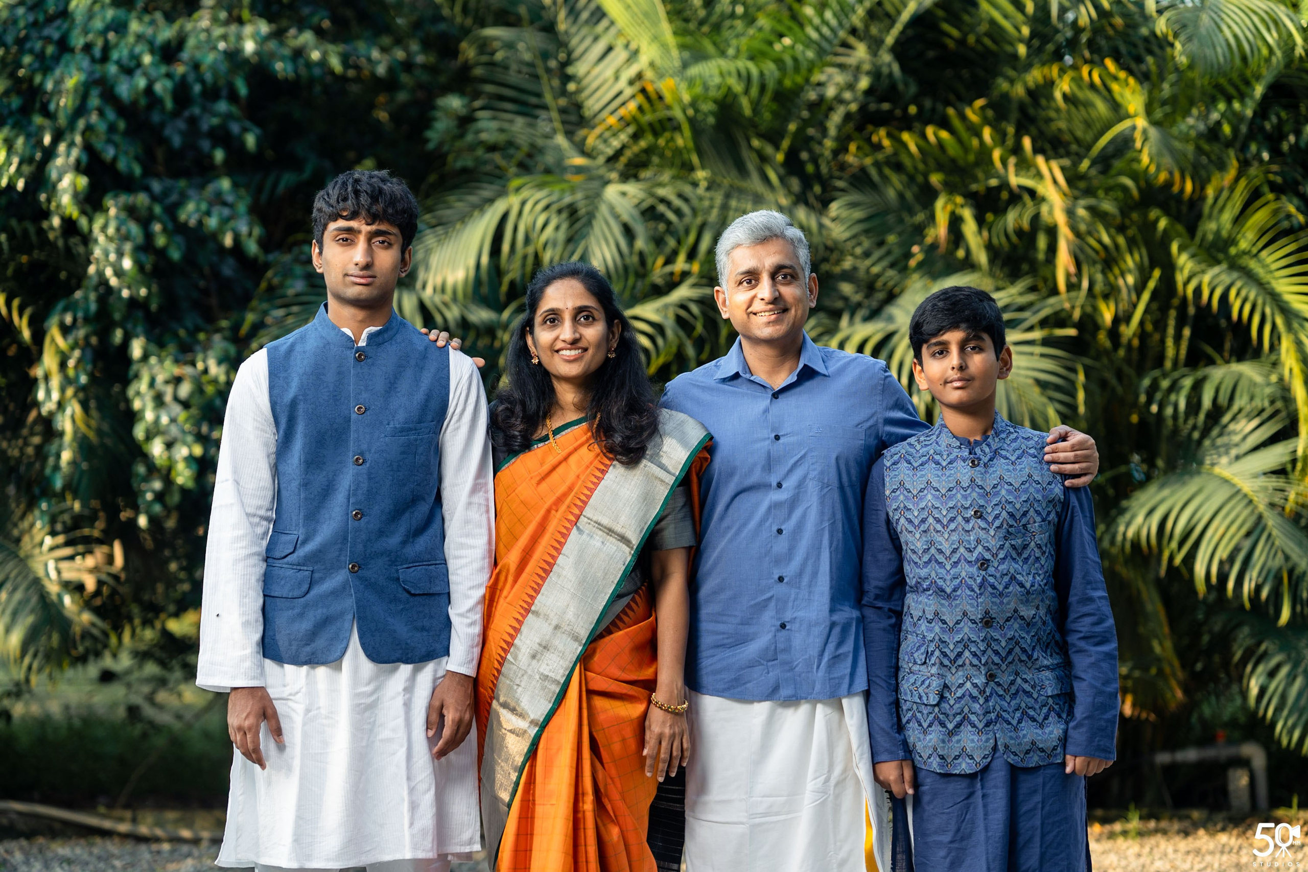 SANJAY AND SAKETH UPANAYANA. 50mm STUDIOS