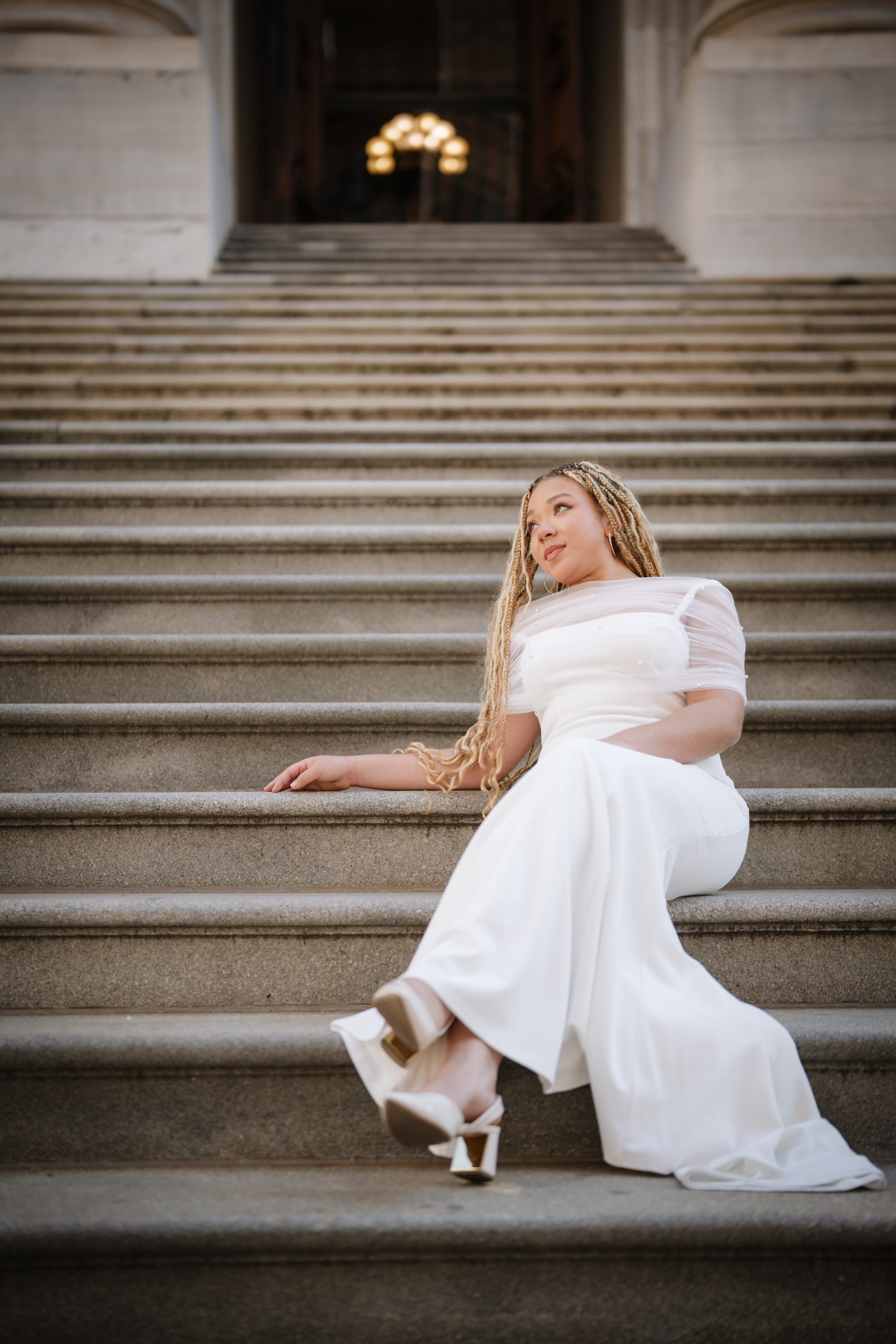 Raquel as a bride. Portrait and wedding photographer in New York