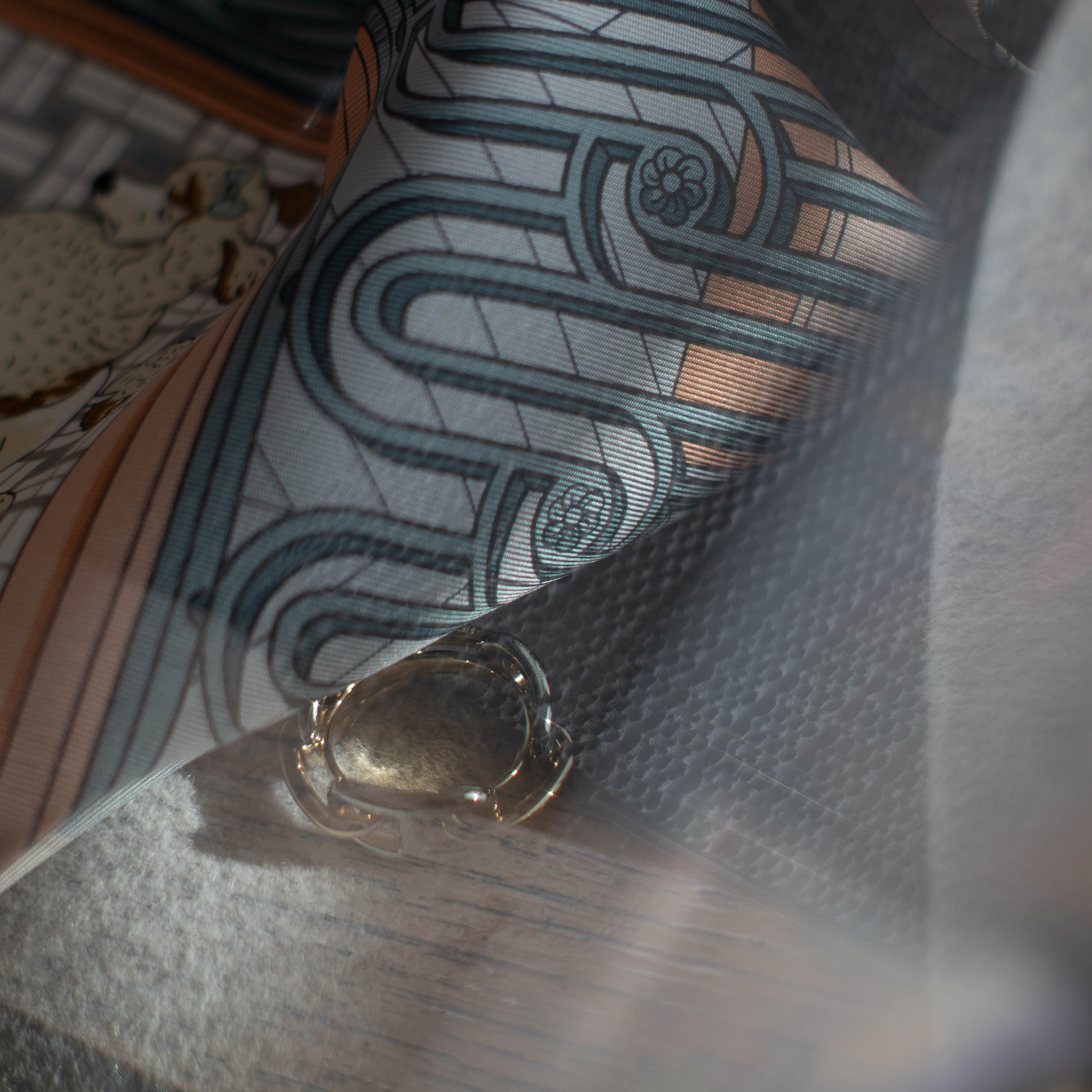 Scarf ring. Toronto Portrait Photographer Lena Lac