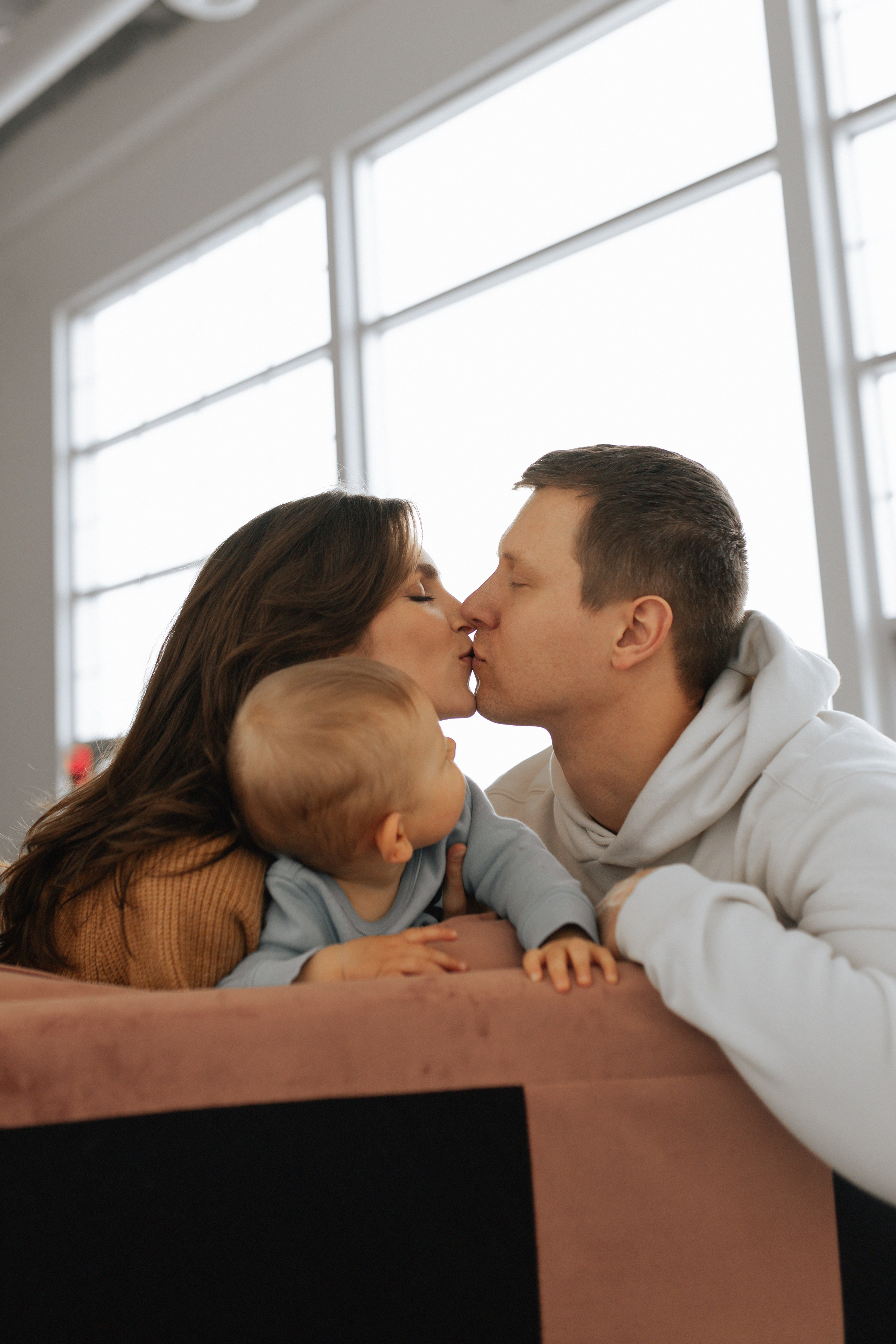 Aleksandr’s first birthday. Home