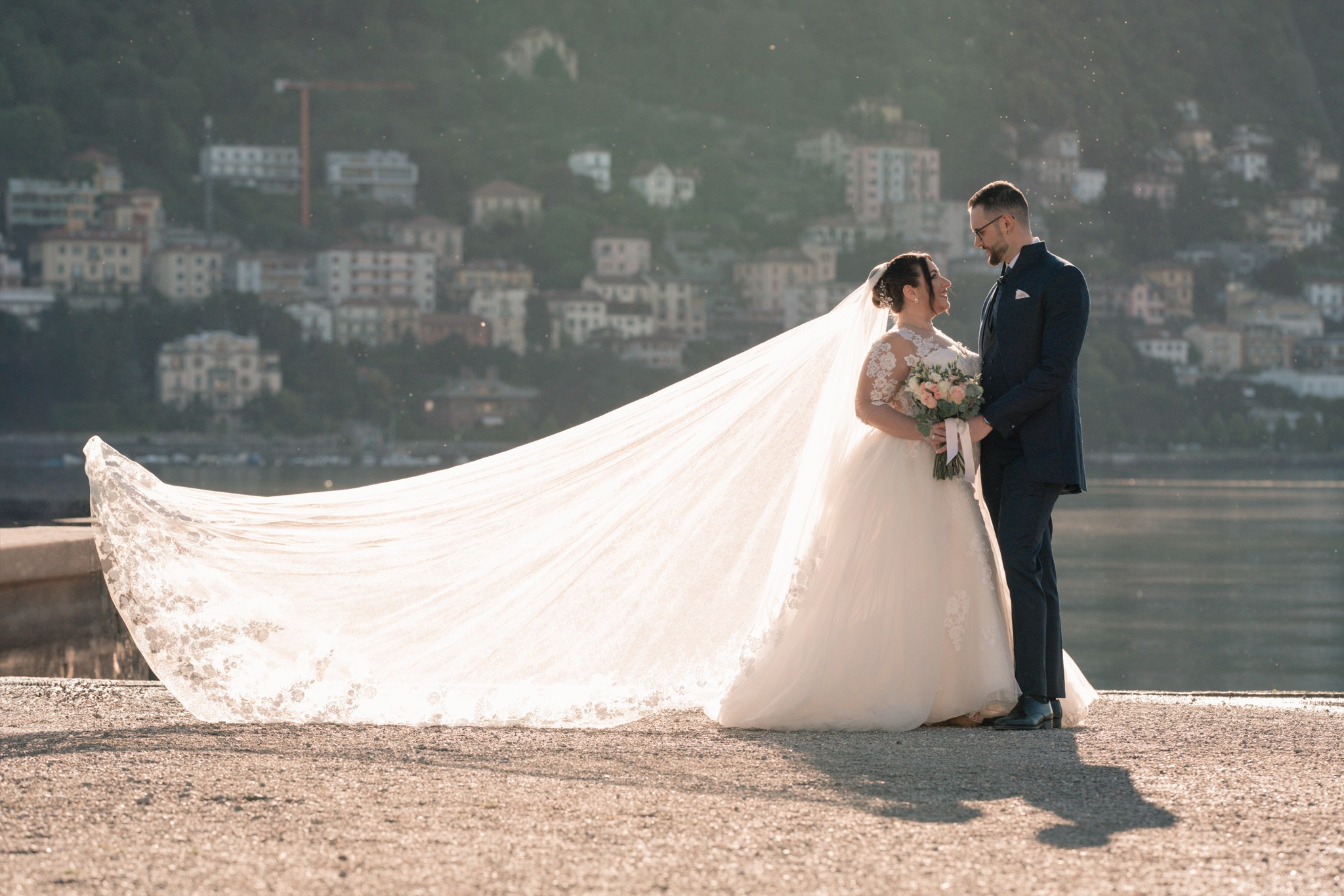 Alessandra & Mattia. Fotografo matrimonio Lago di Como Ferrari Media Production