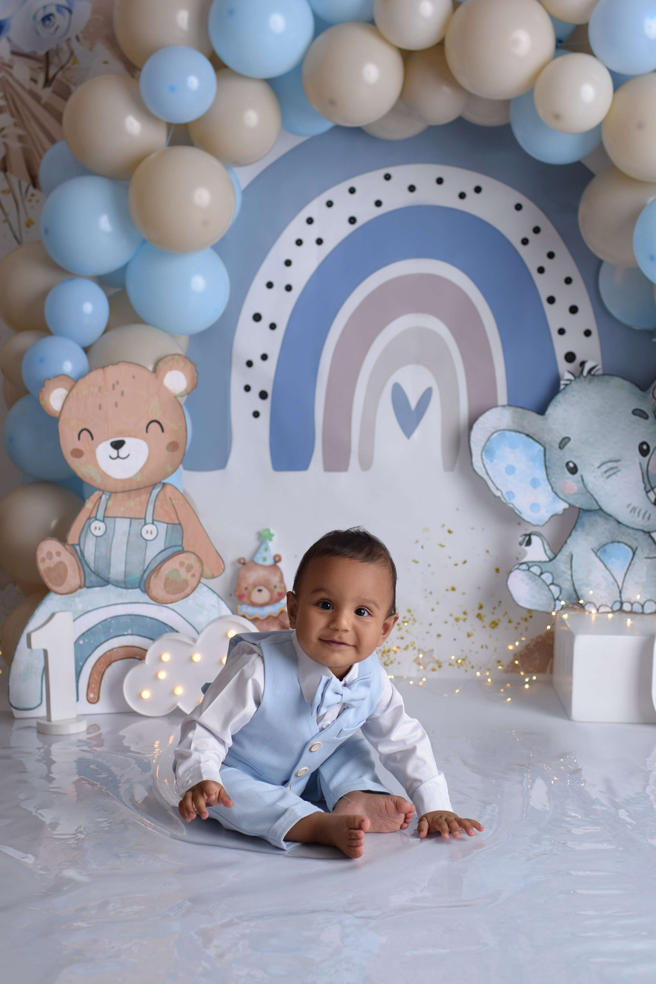 Cake Smash Fotoshooting zum ersten, zweiten Geburtstag. Neugeborene, Baby Fotografin in Düren (NRW) - Vitalina Unruh