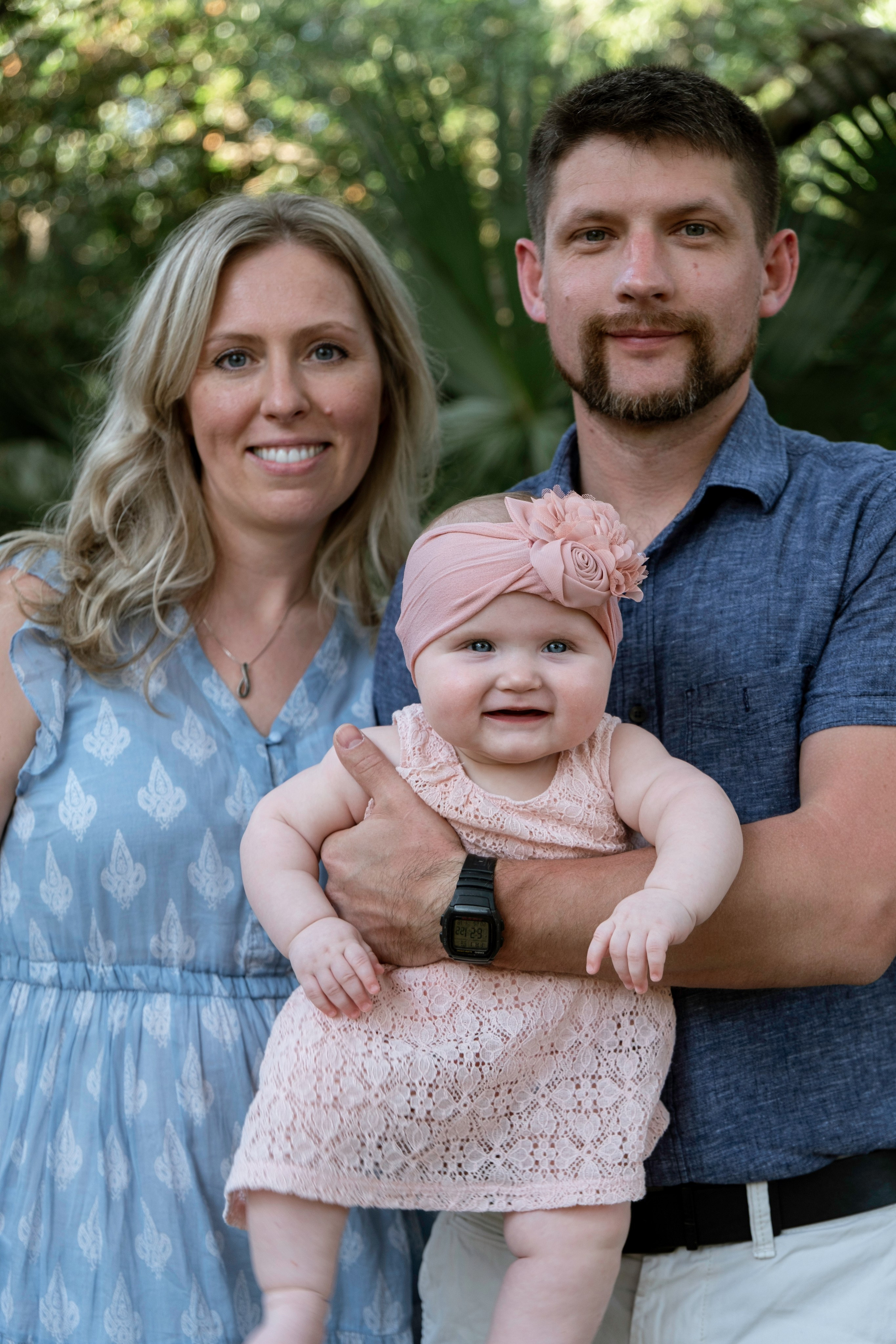 Anastasia and family. Photographer Vladmir Gladkov